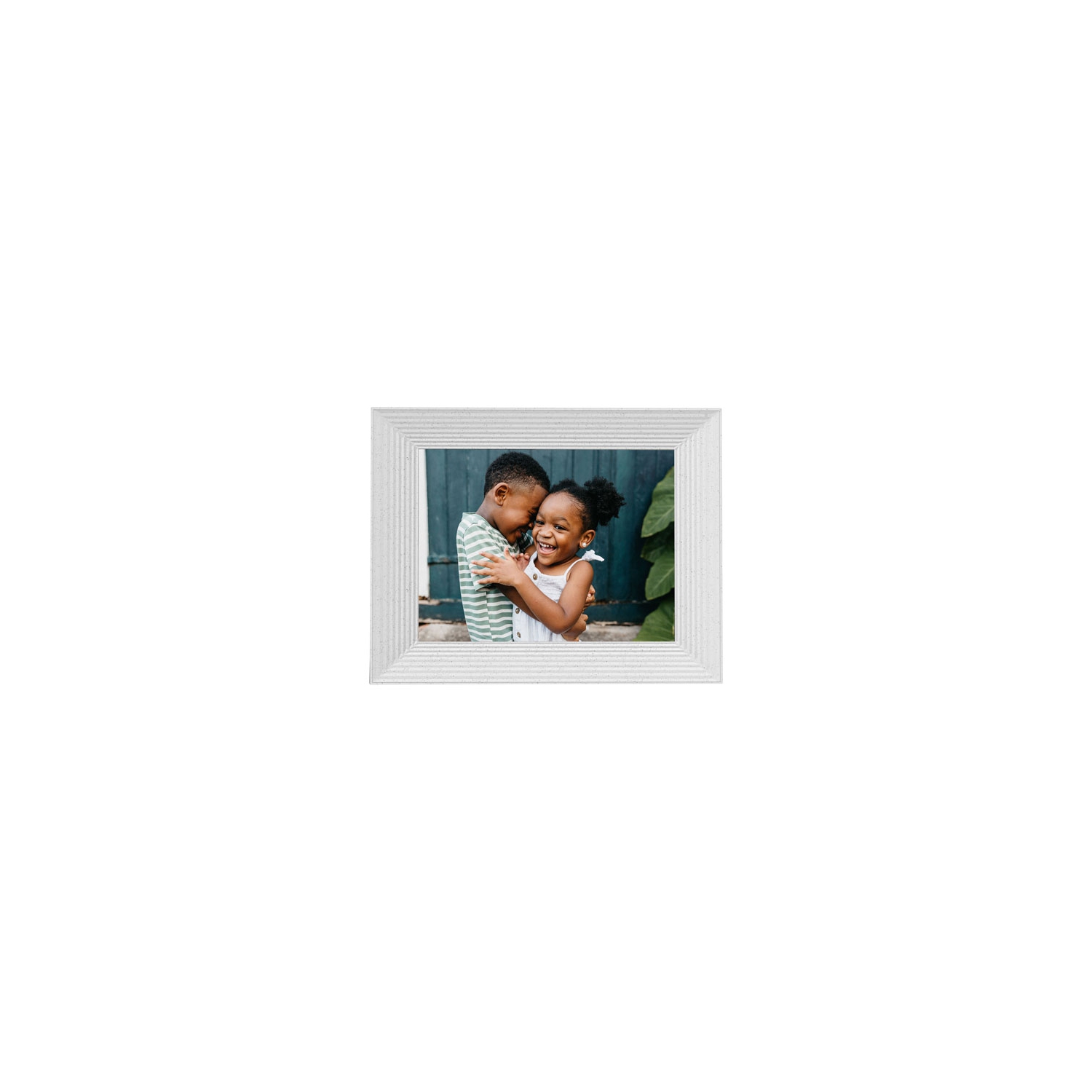 Aura Mason Digital Photo Frame - White