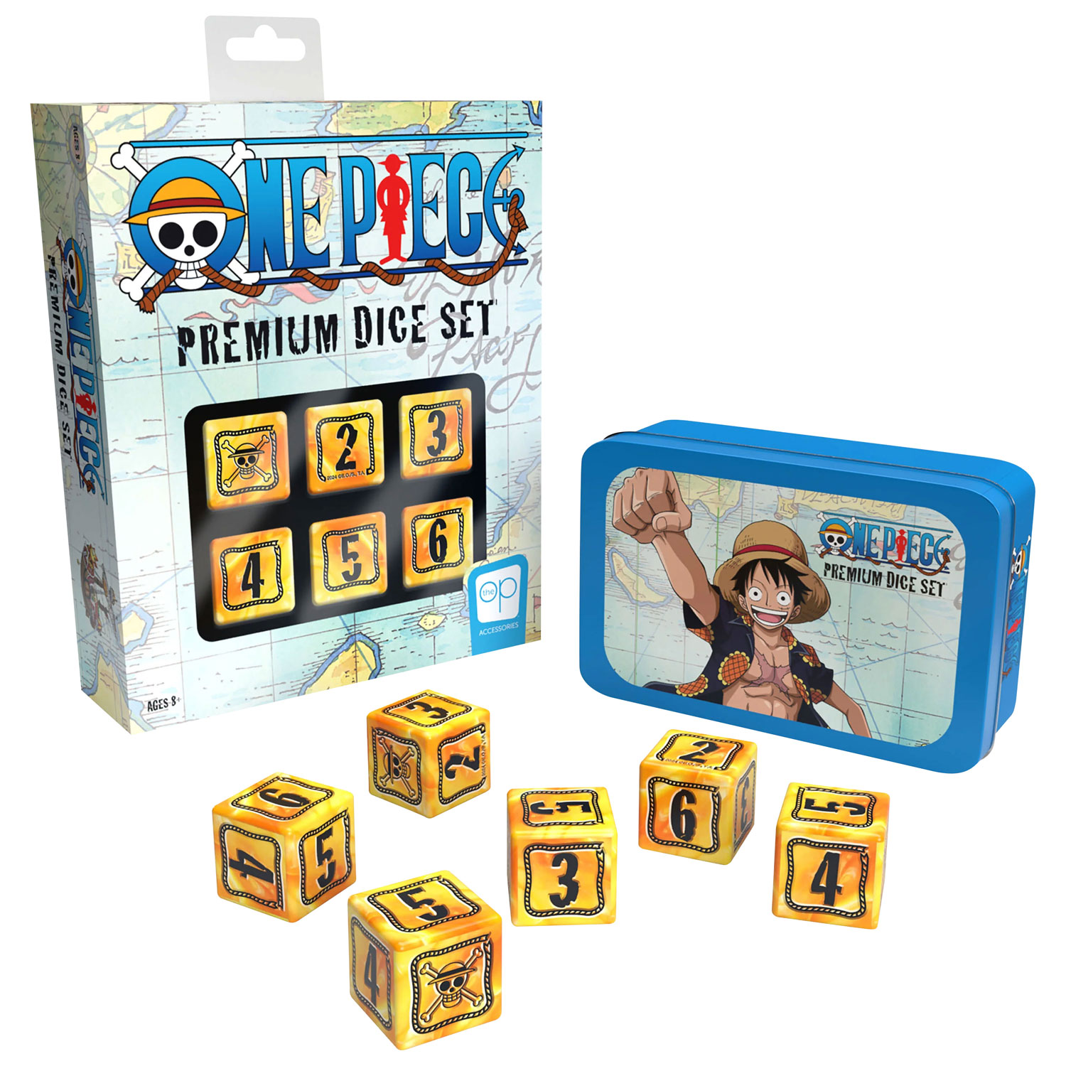 Ensemble de dés de qualité supérieure One Piece