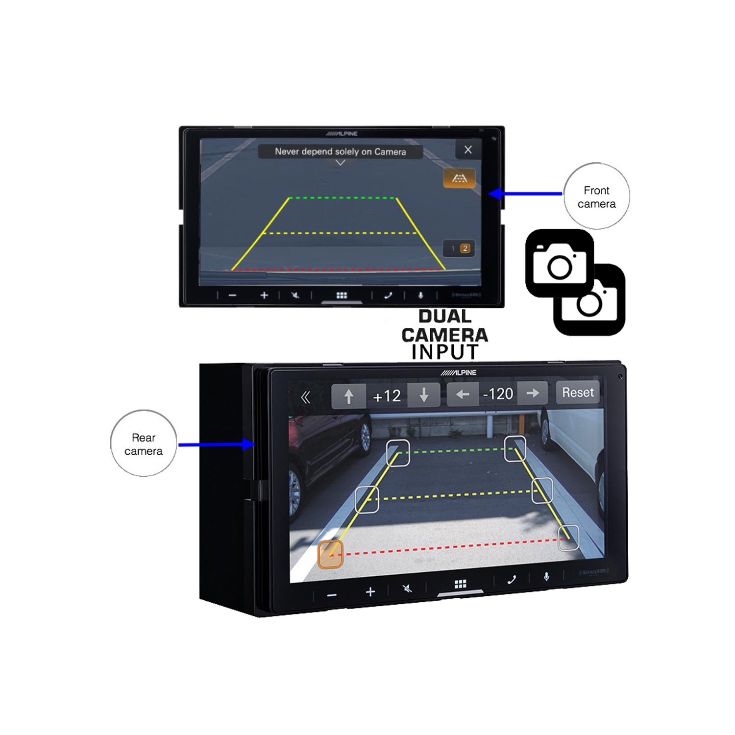 Récepteur multimédia numérique de 6,75&nbsp;po ILX-W770 d'Alpine
