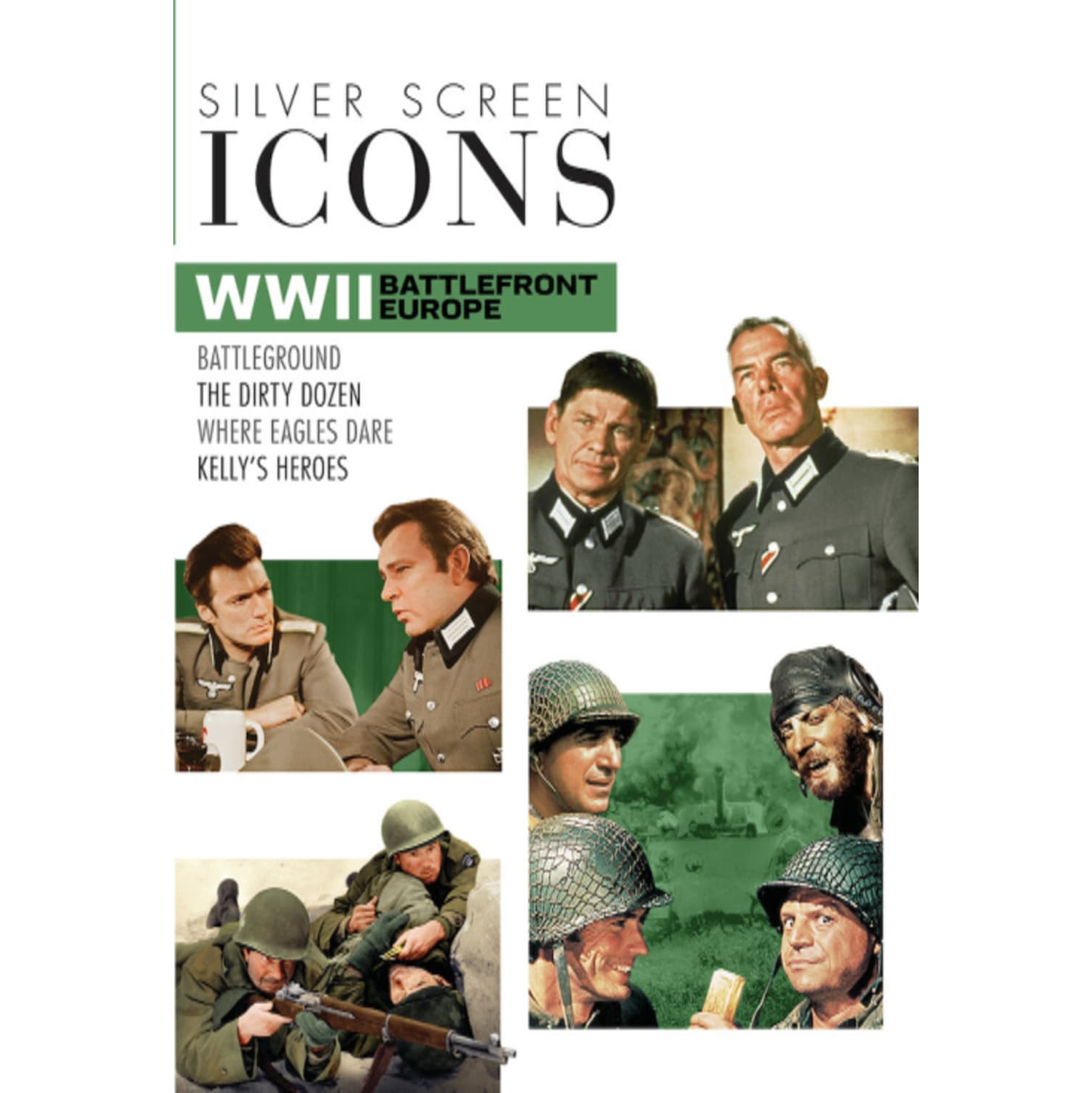 Silver Screen Icons: World War II-Battlefront Europe - - [DVD]