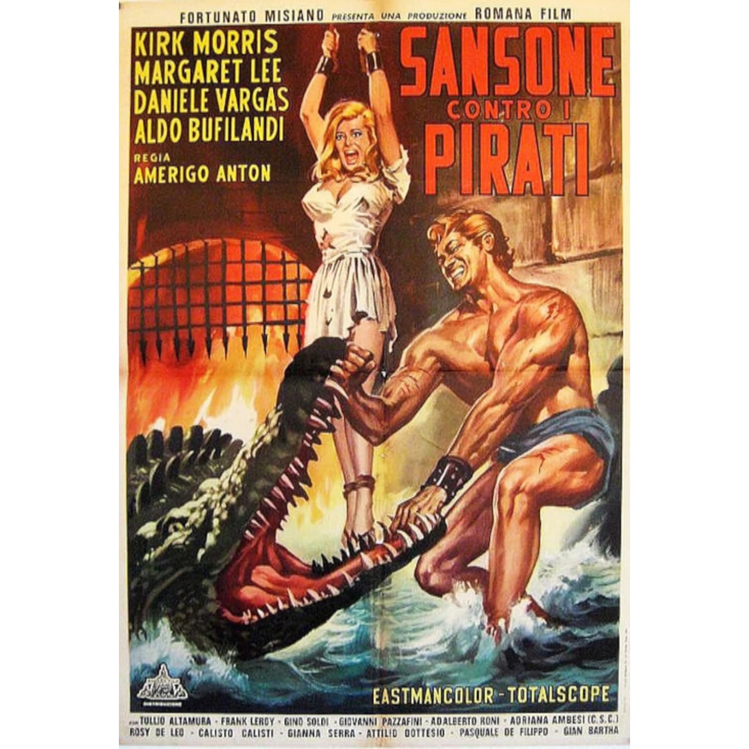 Samson Against the Pirates - (Manufactured on Demand, Mono Sound, Widescreen) - [DVD]