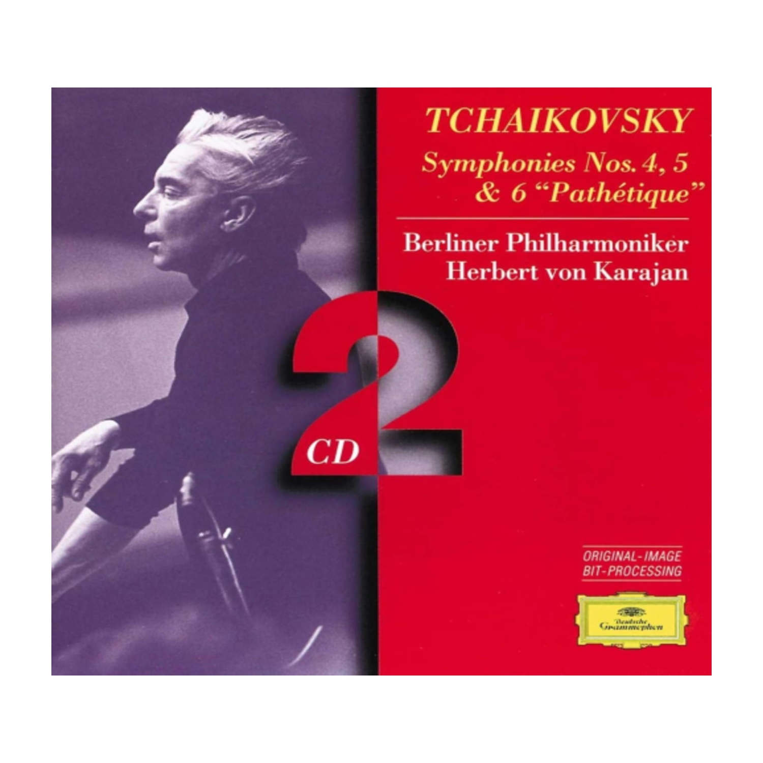Tchaikovsky* - * : SYMPHONIES NOS. 4 5 & 6 "PATHETIQUE" - [CD]