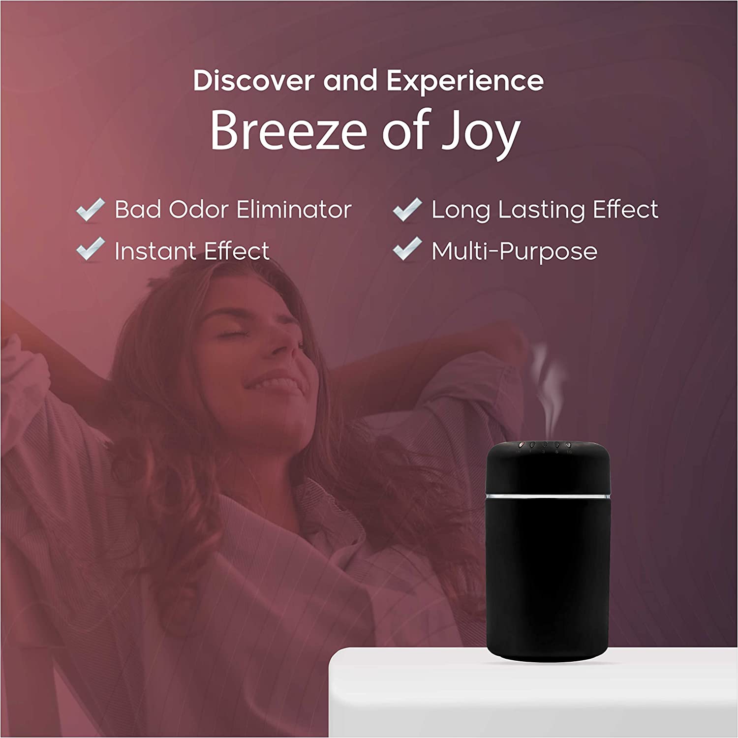 Fresh Drive Car Scent Diffuser - Black