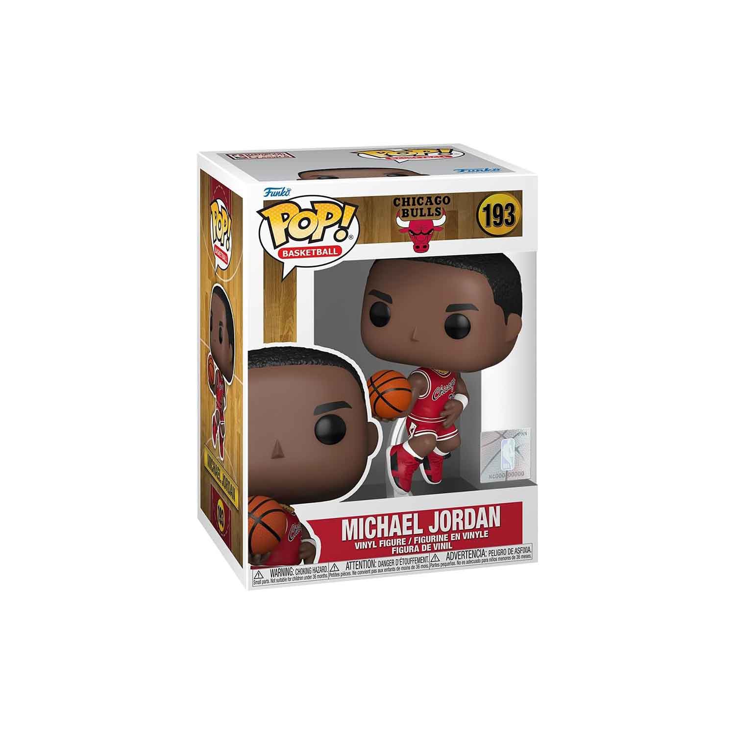 Figurine d'action de 3,75&nbsp;po NBA Basketball de Pop Sports - Michael Jordan #193