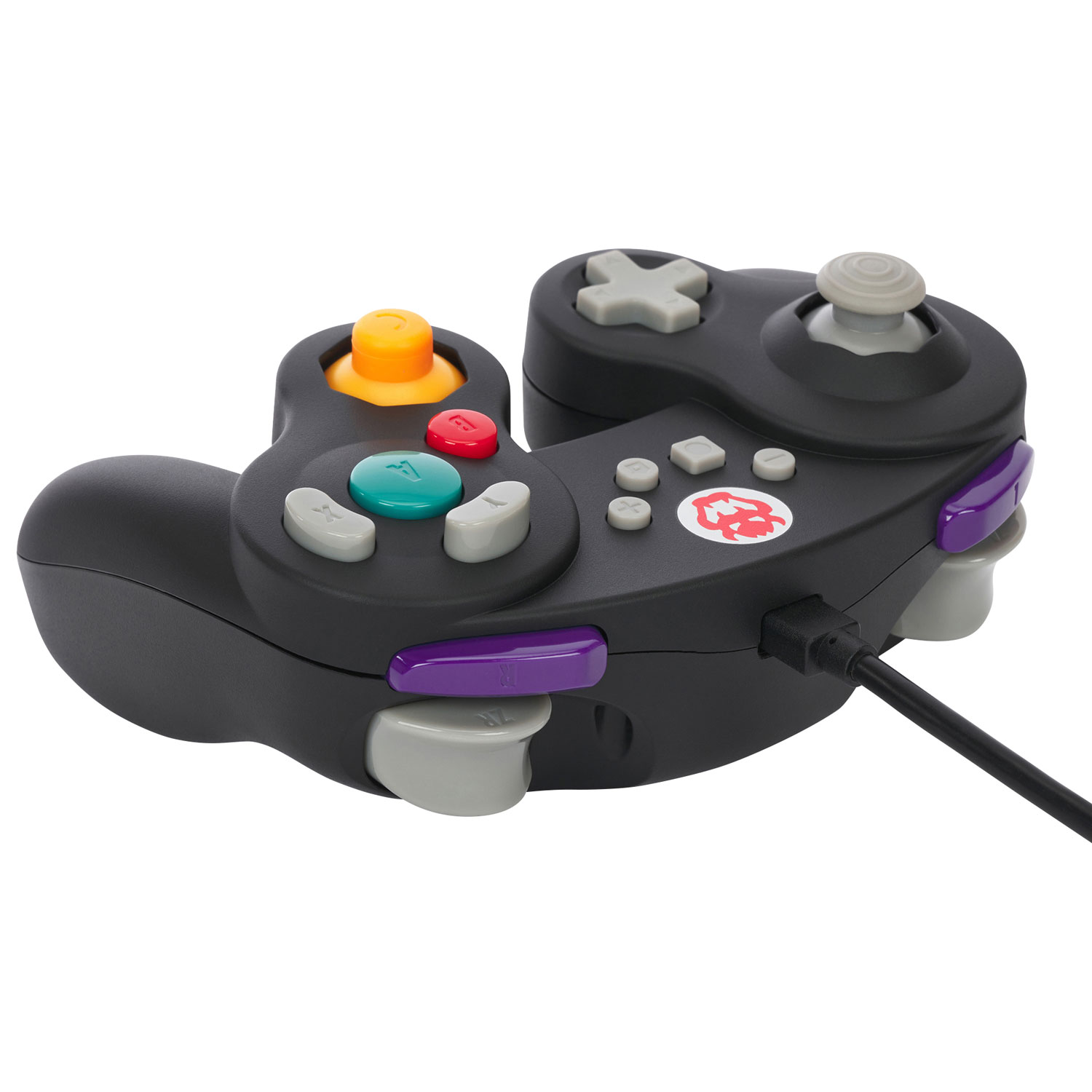 Manette avec fil de style GameCube de PowerA pour Nintendo Switch - Bowser