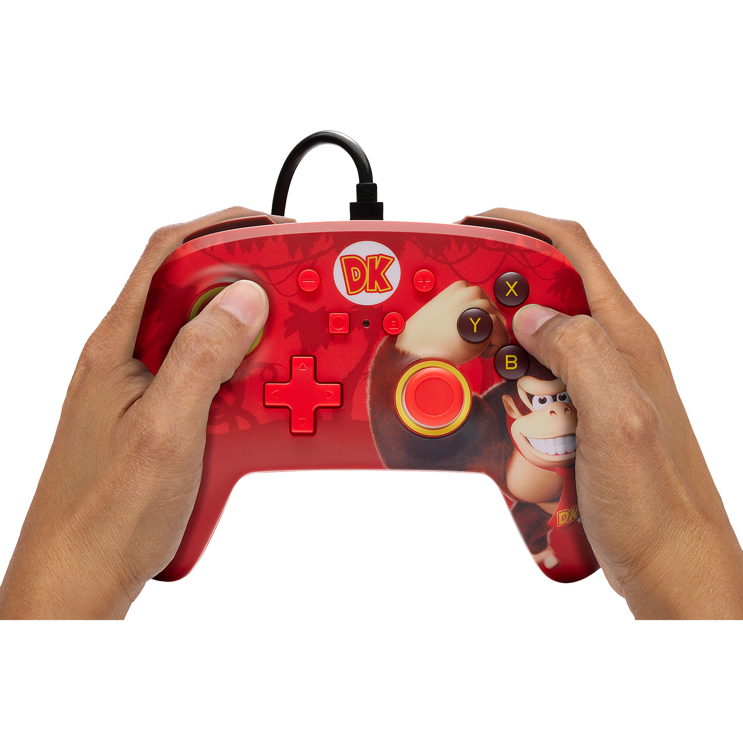 Manette avec fil optimisée de PowerA pour Nintendo Switch - Donkey Kong Flex