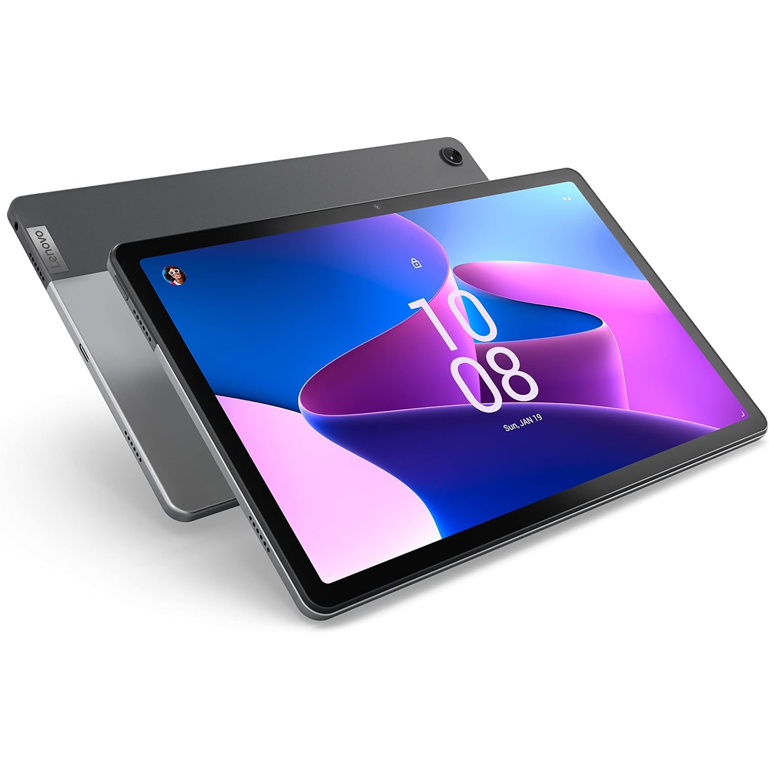 Lenovo Tab M10 Plus (3rd Gen) - 2022 - Long Battery Life - 10" FHD - Front & Rear 8MP Camera - 4GB Memory - 128GB Storage - (Refurbished- Excellent)