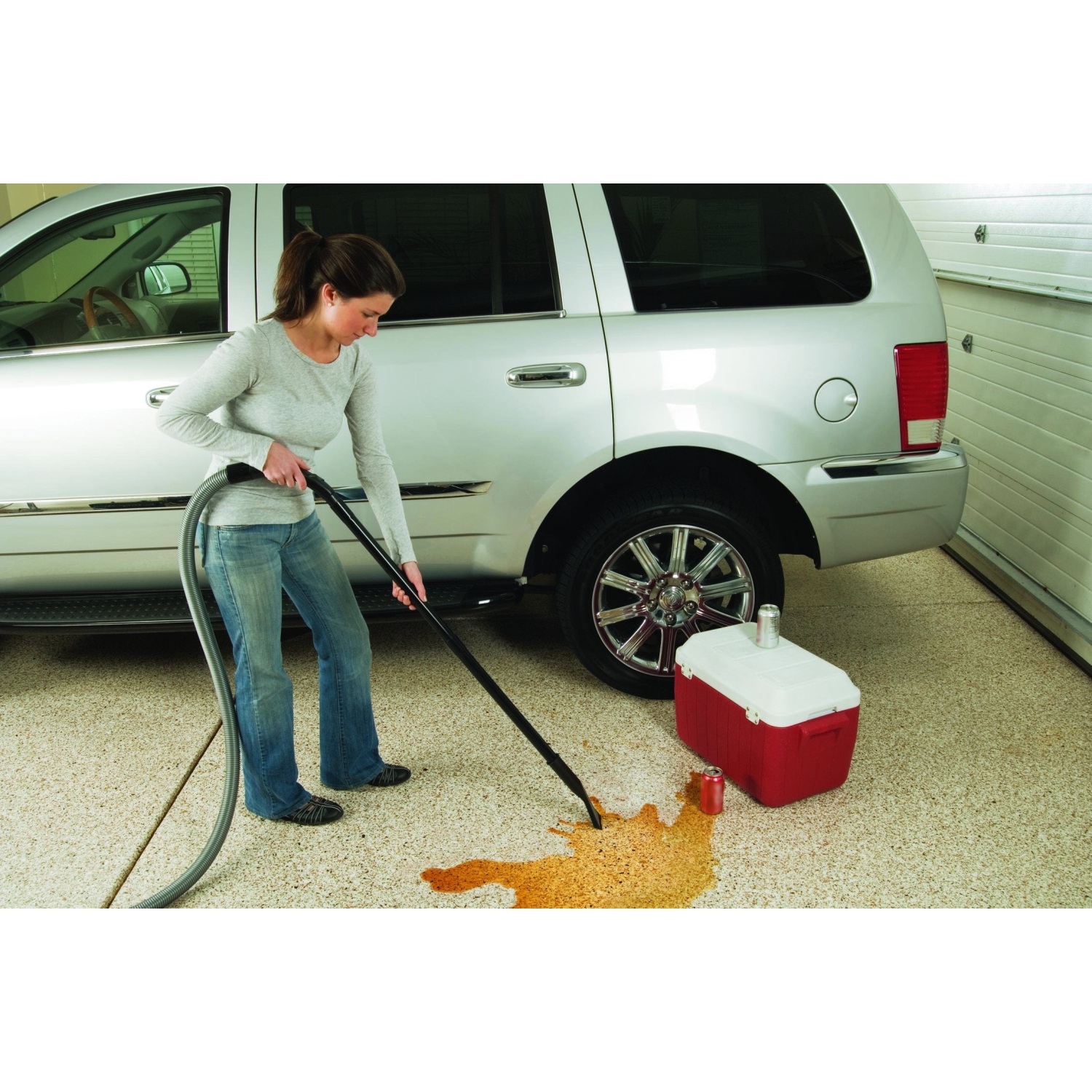 BISSELL Garage Pro Wet/Dry Vacuum Complete Wall-Mounting System, 18P03, Gray