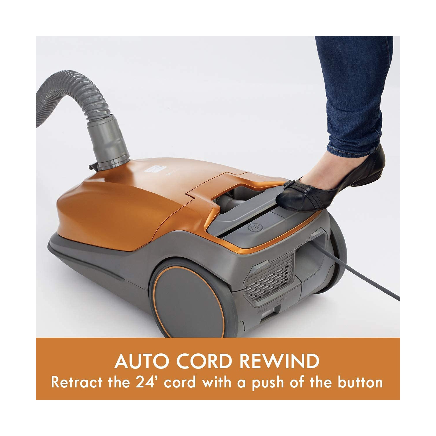 Kenmore 81214 200 Series Bagged Canister Vacuum Cleaning Tools, Orange