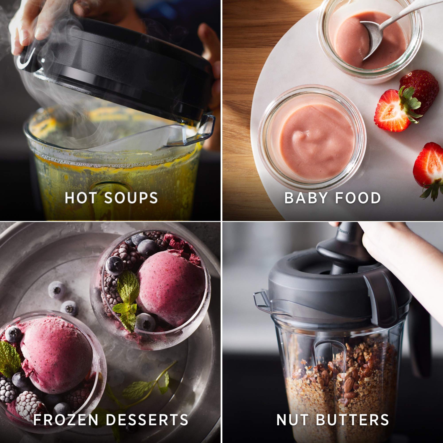 Vitamix Explorian Blender, Professional-Grade, 64 oz. Low-Profile Container, Black - 65542