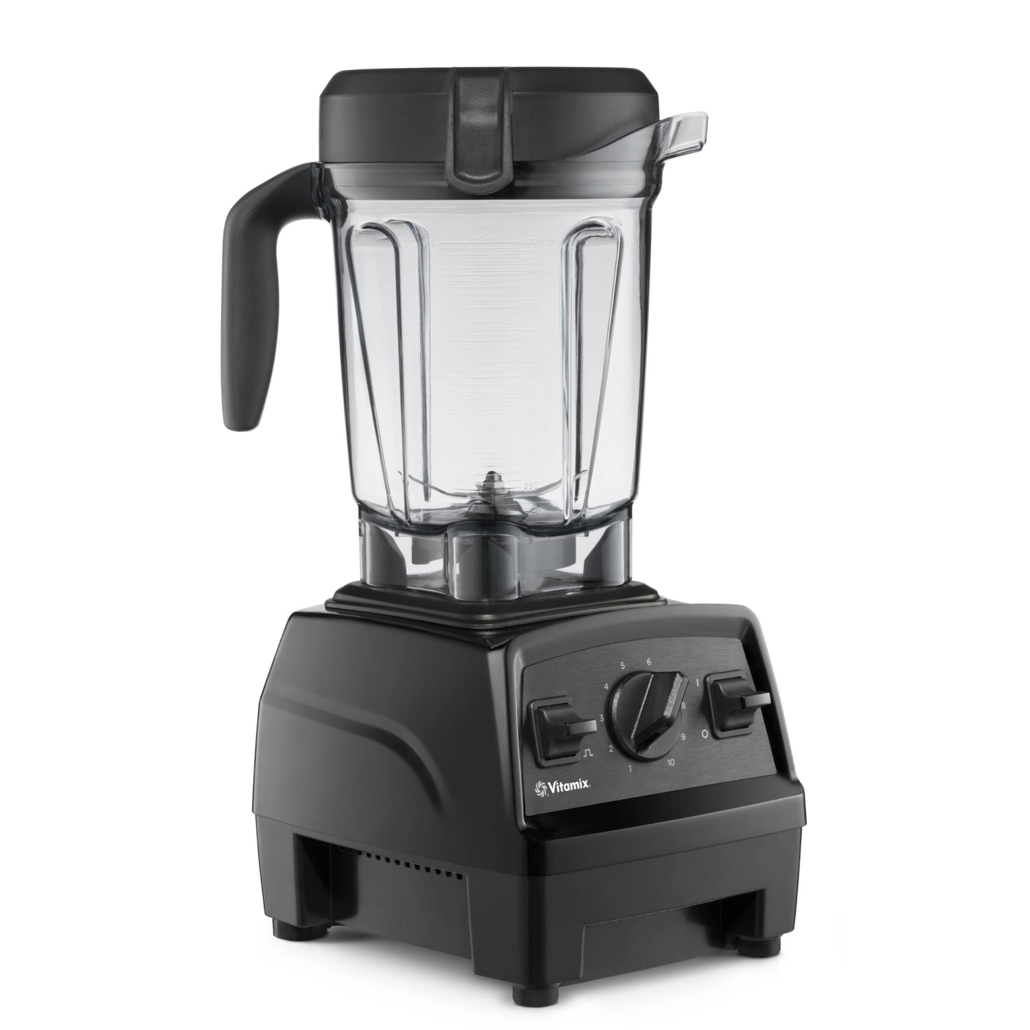Vitamix Explorian Blender, Professional-Grade, 64 oz. Low-Profile Container, Black - 65542