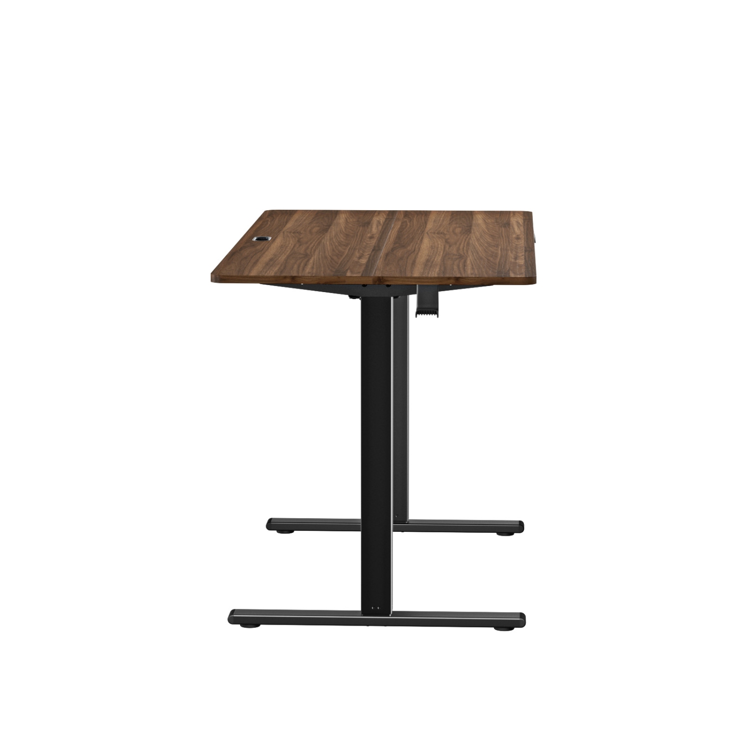 Huanuo 100 x 60cm Walnut Electric Height Adjustable Standing Desk. Perfect for a Computer Workstation Home & Office. Includes Free Shipping