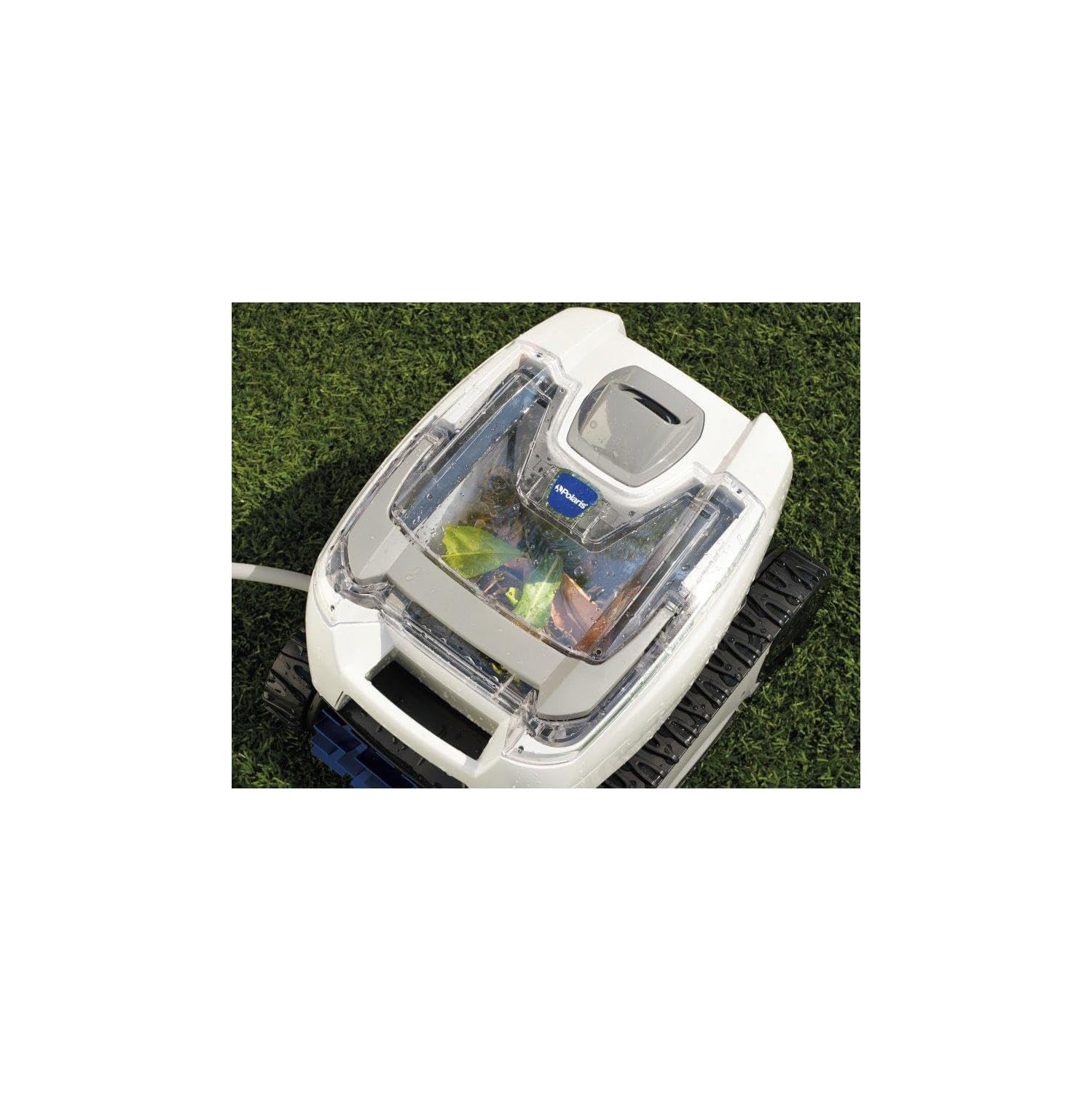 Polaris P70 Robotic Pool Cleaner for Above Ground Pools, Transparent Lid w/Easy Clean Filter Canister, Compact & Lightweight