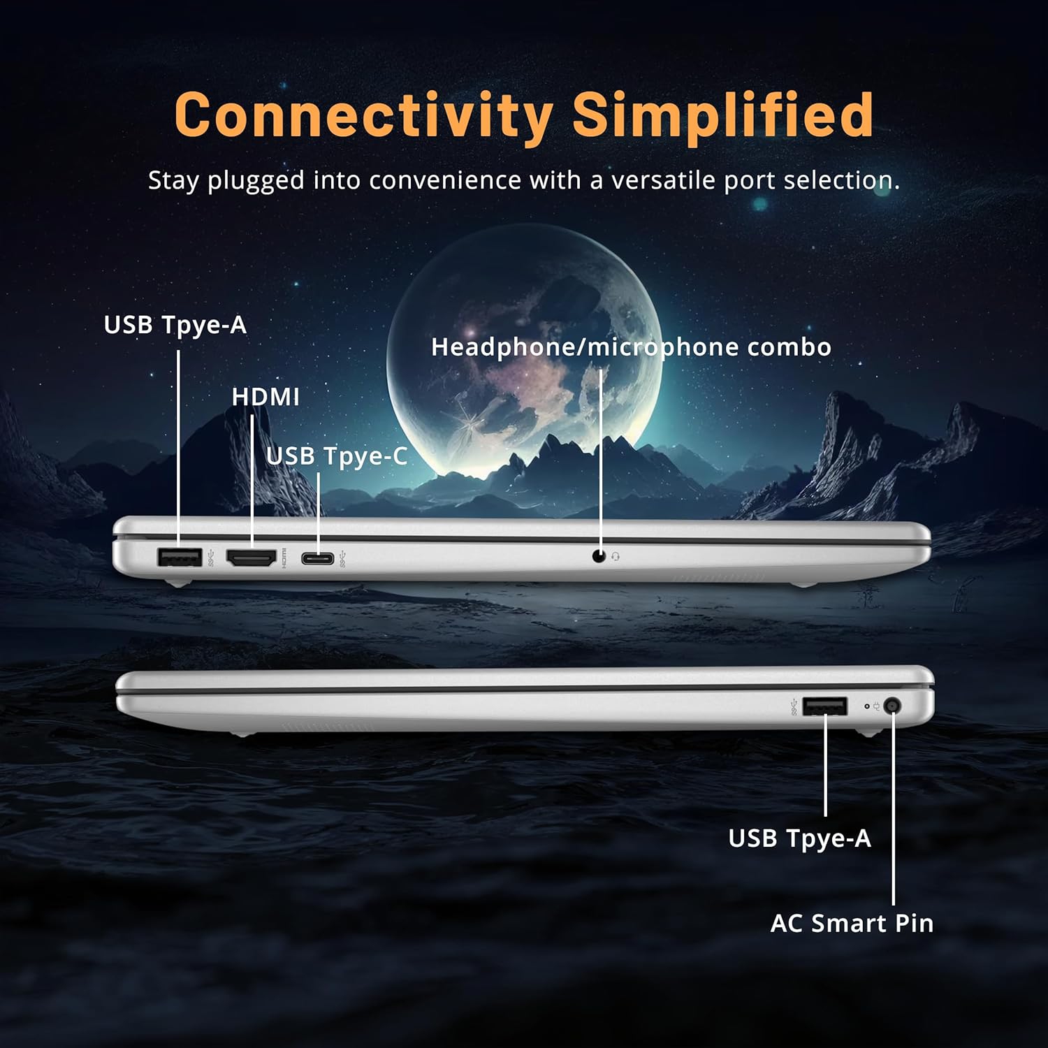 HP 15.6" FHD IPS Touchscreen Laptop, Intel i7-1255U, 800GB Storage(512GB SSD+288GB Docking Station Set), 16GB DDR4 RAM, Intel Iris Xe Graphics,