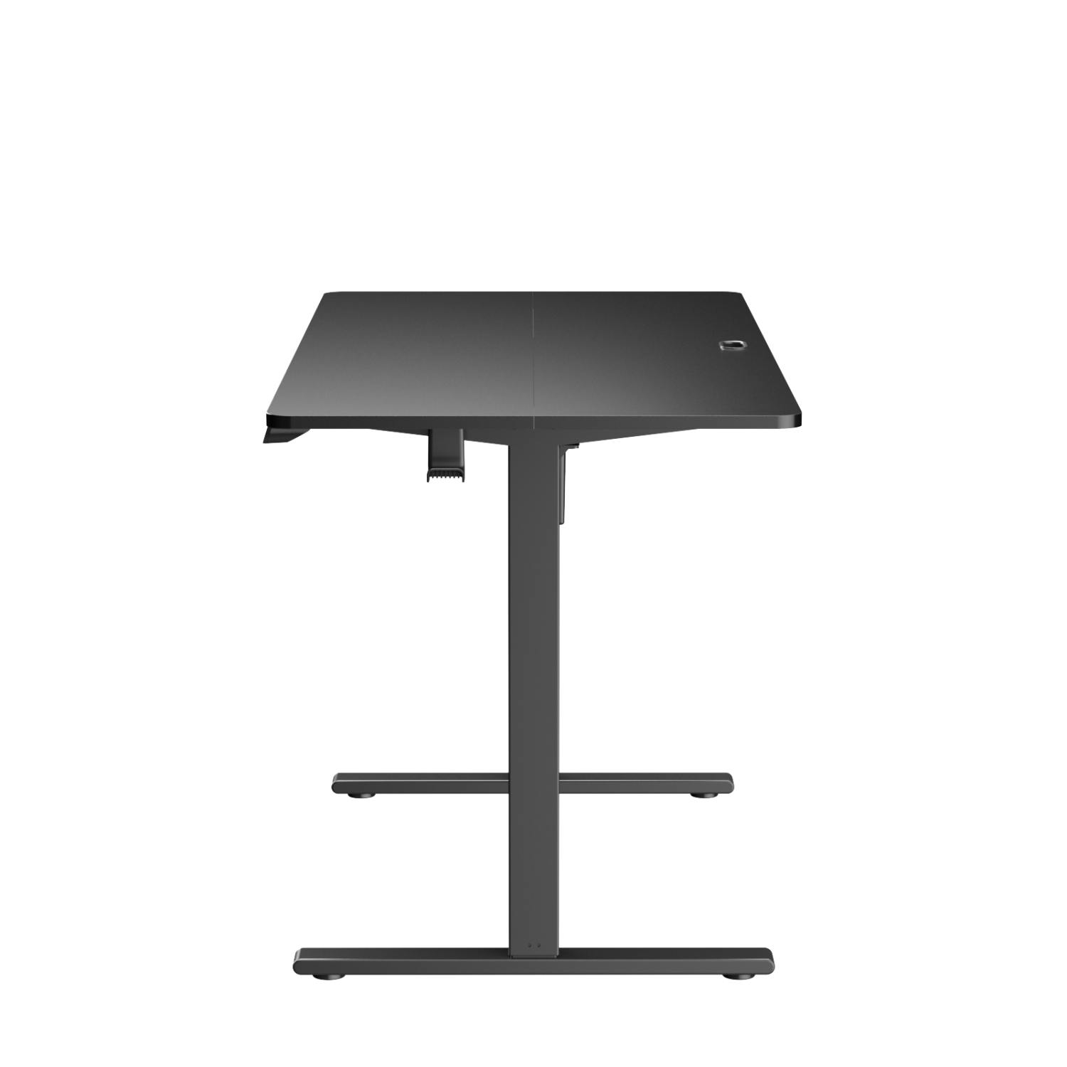 Bureau debout électrique à hauteur ajustable de 100 x 60&nbsp;cm de Huanuo, noir. Idéal pour un poste de travail informatique à la maison et au