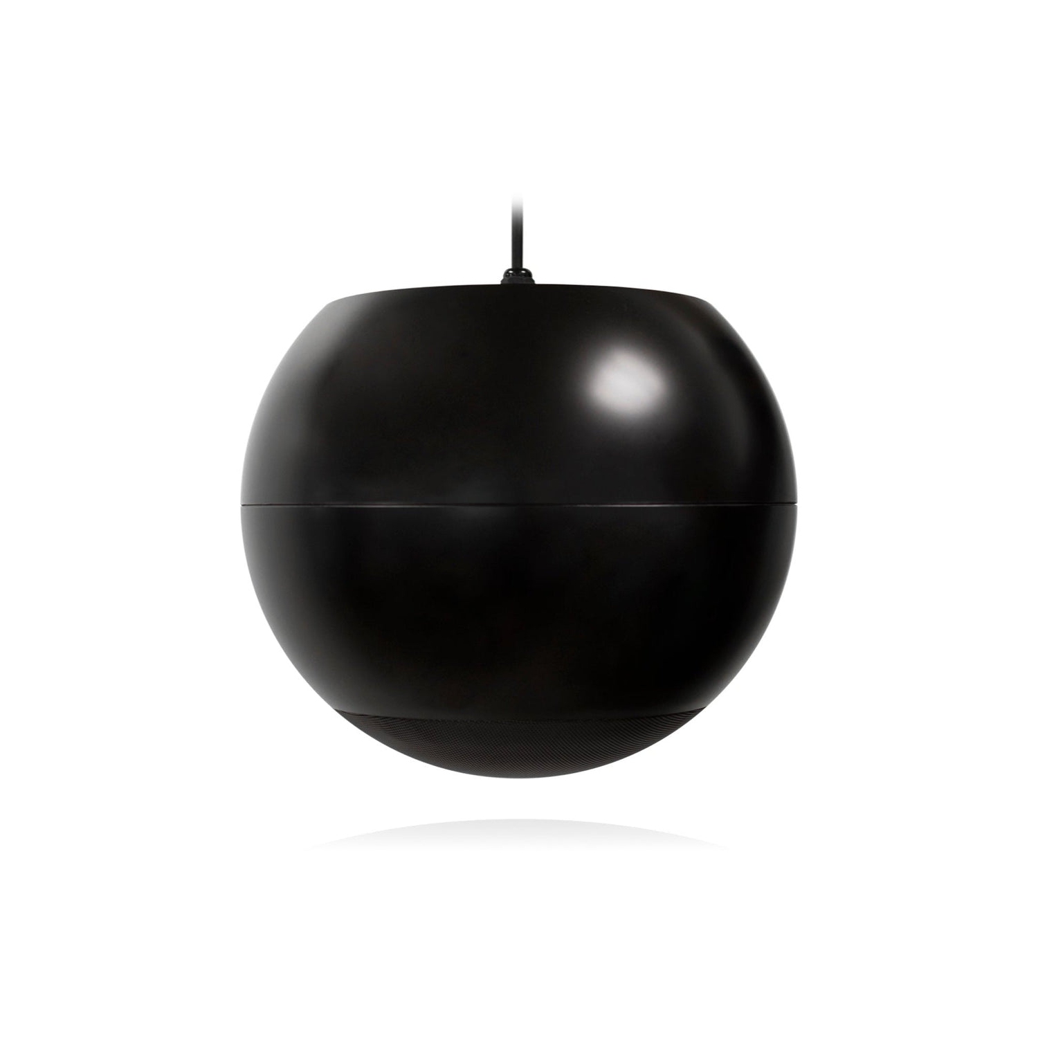 Haut-parleur de plafond suspendu sphérique Ecler 6.5&nbsp;pouces 160 watts 8 ohms ou 70 V/100 V noir