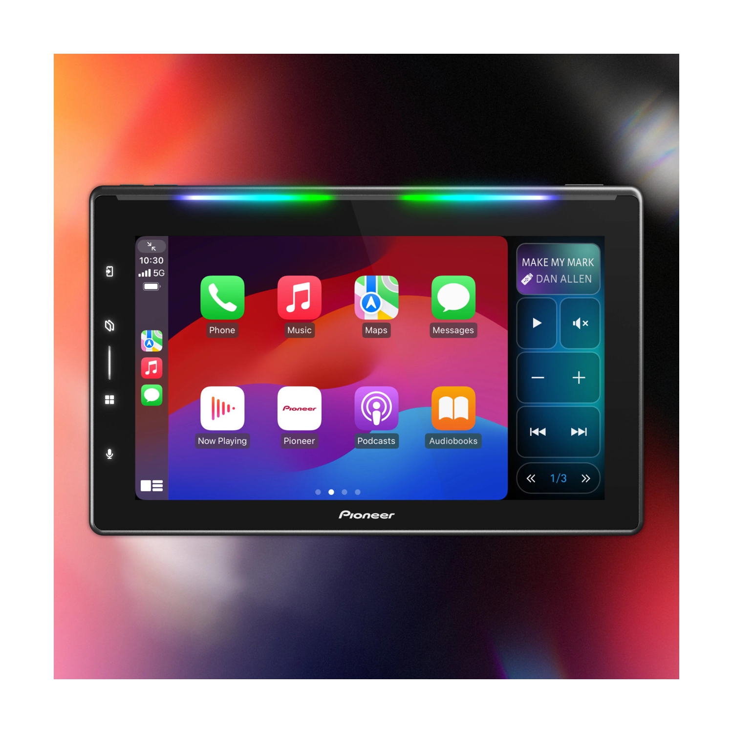 PIONEER DMH-WT6000NEX 10,1&nbsp;po – Écran HD Android Auto, Apple CarPlay, Bluetooth, application PxLink – S'installe dans une ouverture DIN –