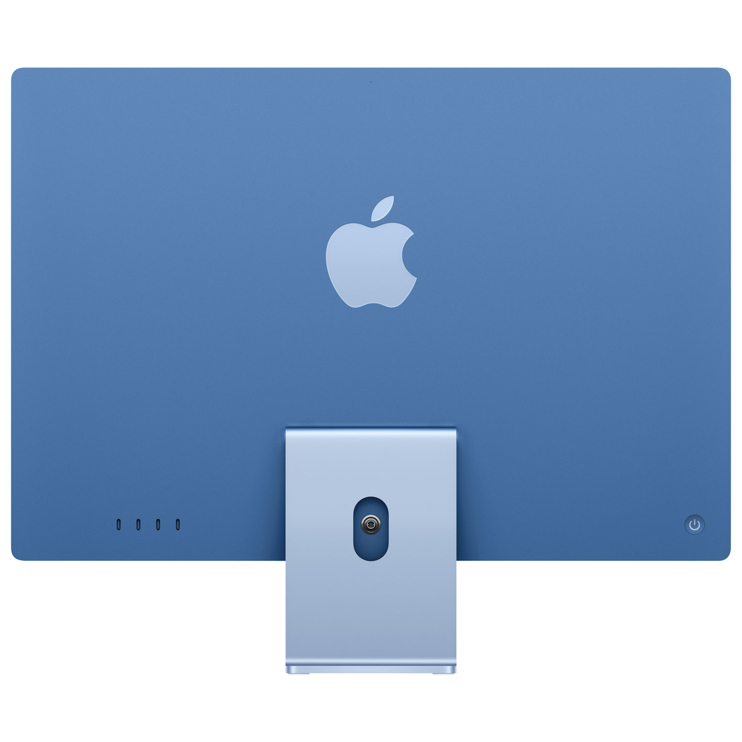 iMac de 24 po d'Apple - Bleu (puce M4 d'Apple/processeur graphique 10 coeurs/RAM 24 Go/SSD 512 Go) - Français