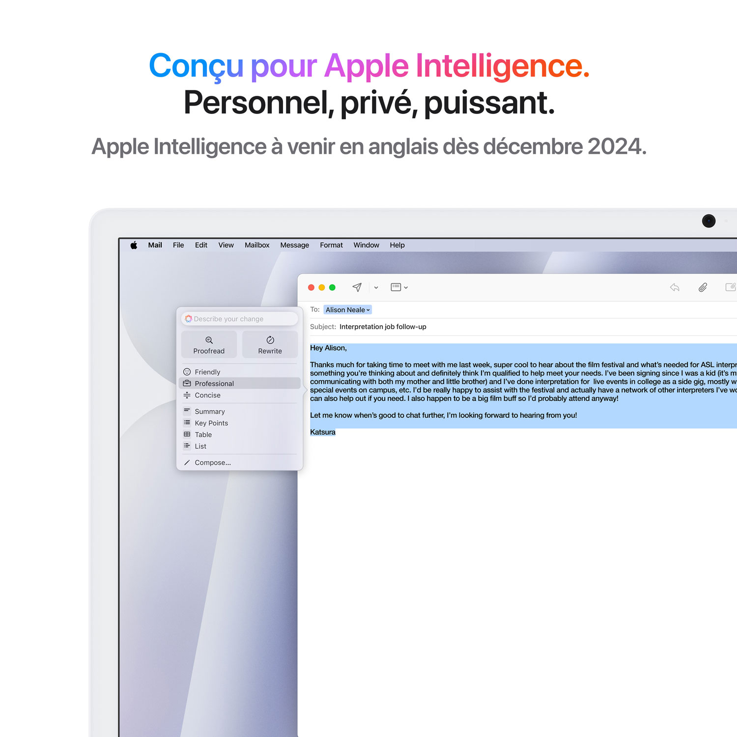iMac de 24 po d'Apple - Argenté (puce M4 d'Apple/processeur graphique 8 coeurs/RAM 16 Go/SSD 256 Go) - Français