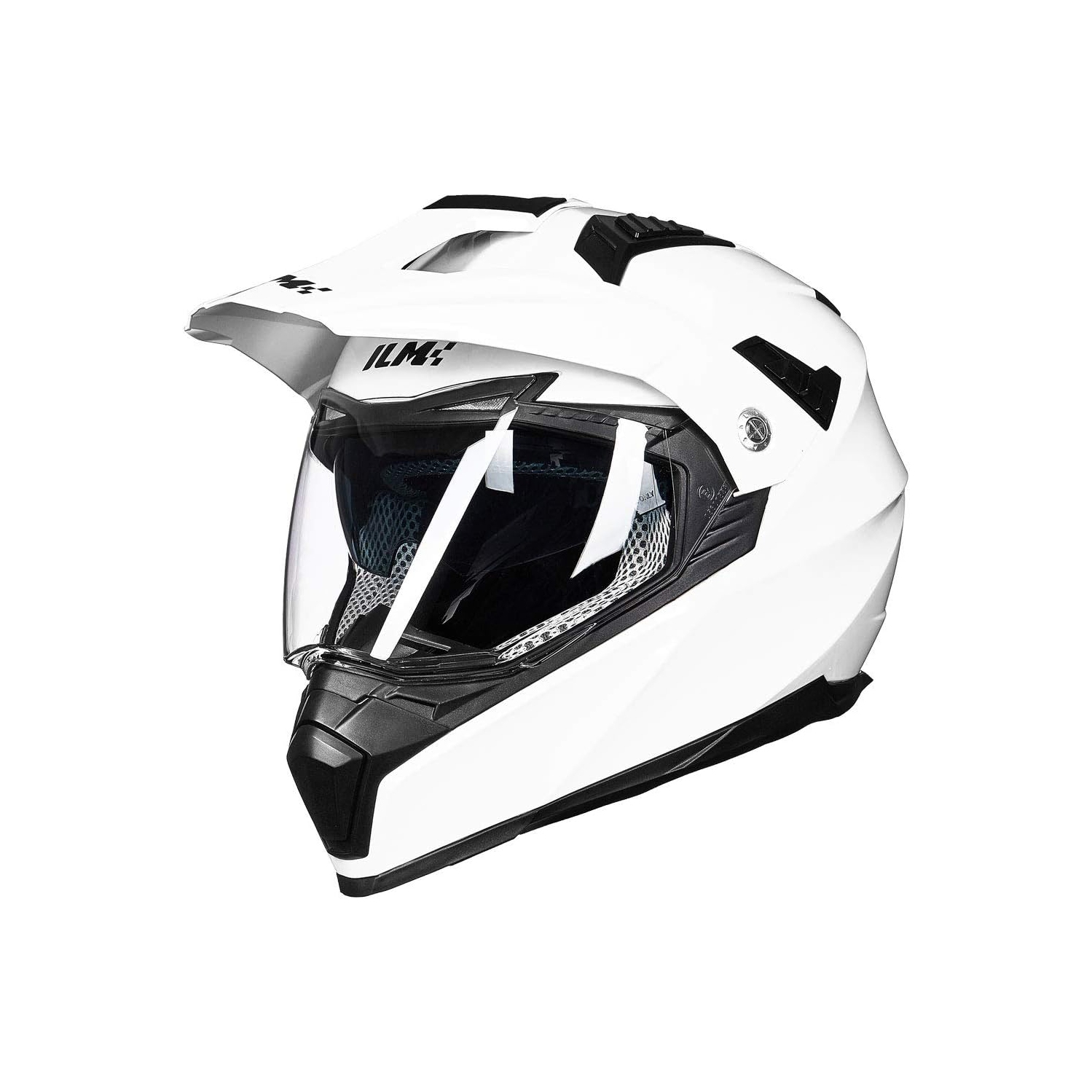 Open Box –ILM Off-Road Motorcycle Dual Sport Helmet Full Face Visor Model 606V