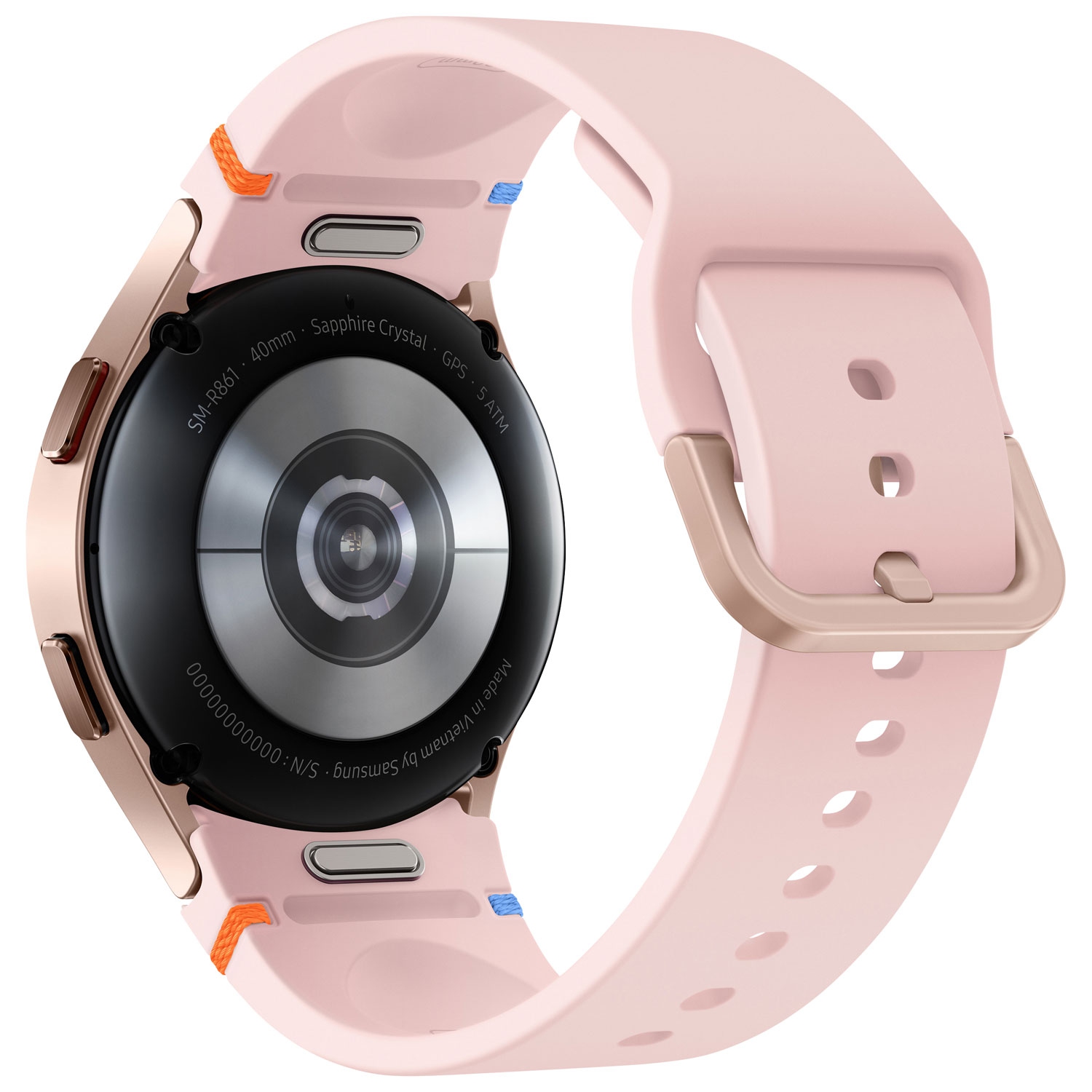 Remis à neuf - Montre intelligente Bluetooth Galaxy Watch FE 40&nbsp;mm de Samsung - Rose doré