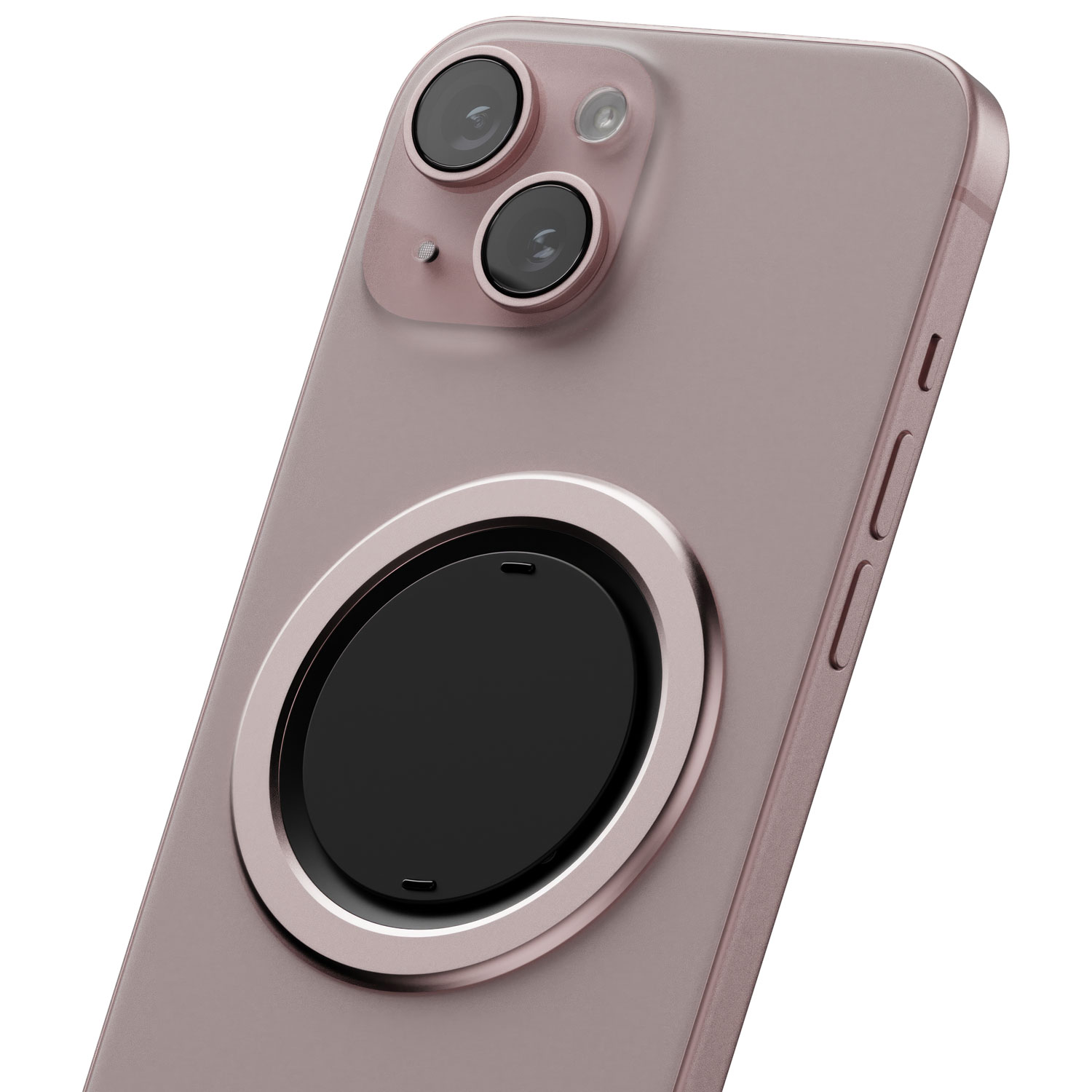 ohsnap! - Support/prise extensible universel Snap 4 Luxe avec MagSafe pour téléphone cellulaire - Vieux rose