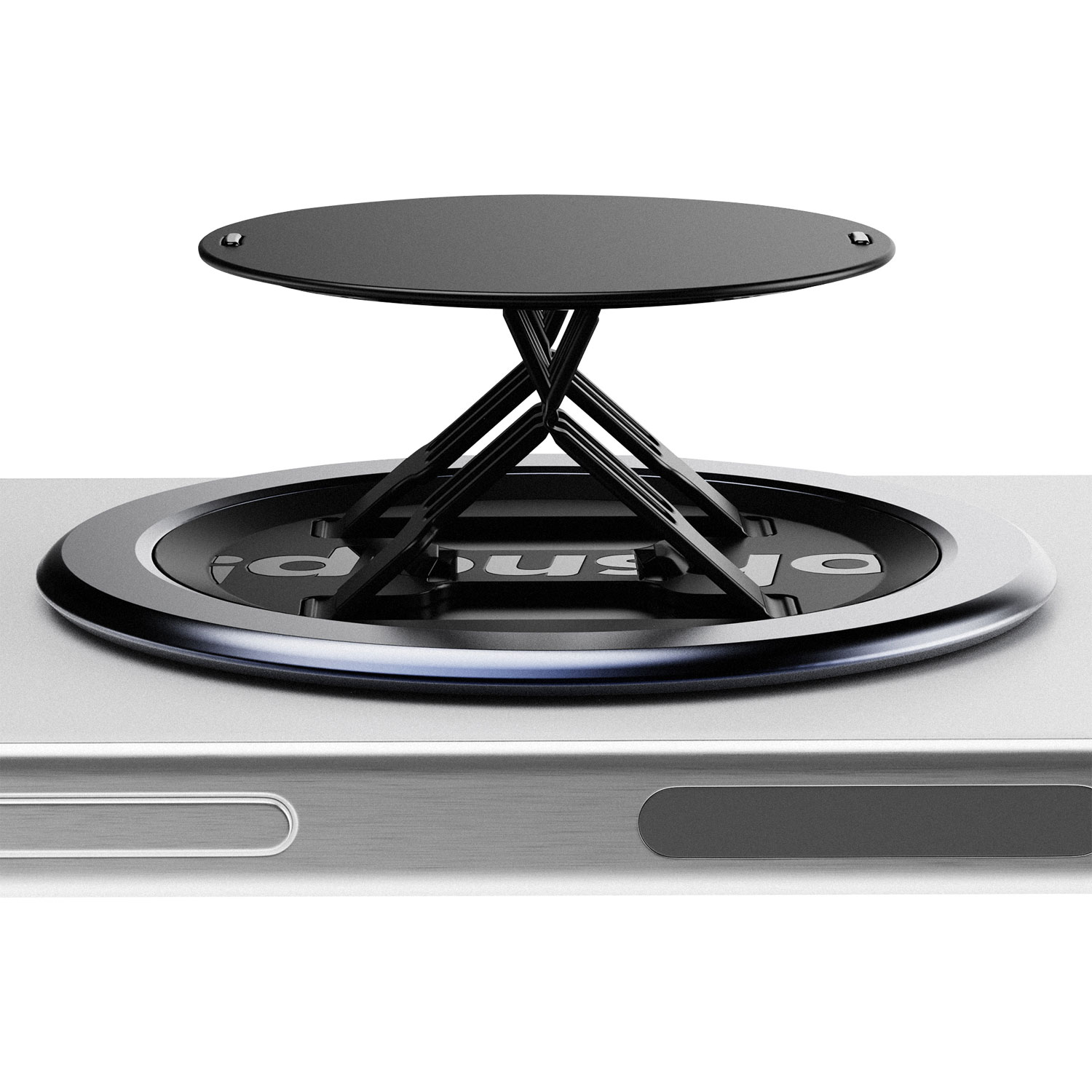 ohsnap! - Support/prise extensible universel Snap 4 Luxe avec MagSafe pour téléphone cellulaire - Bleu minuit