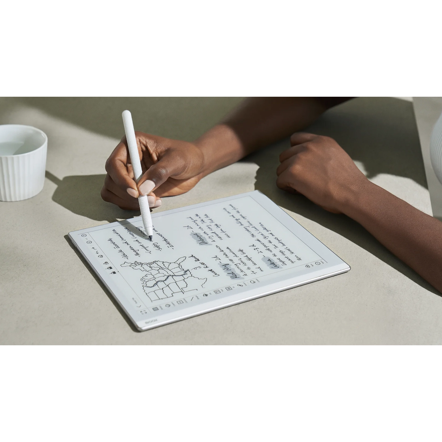 Boox Go 10.3&nbsp;: Tablette à encre électronique monochrome 10,3&nbsp;po | 4G 64G 300 ppp | Stylet et prise de notes | Pas de lumière frontale