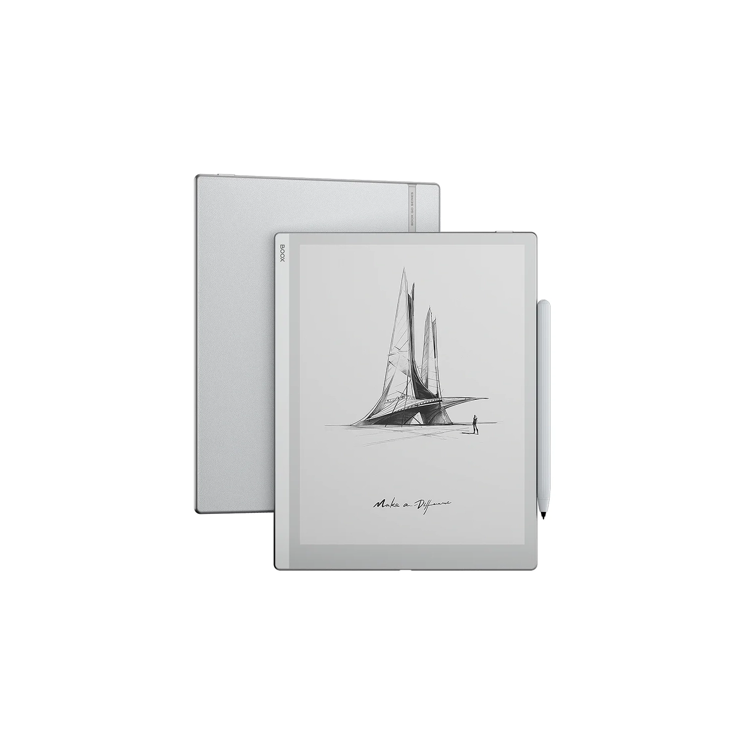 Boox Go 10.3&nbsp;: Tablette à encre électronique monochrome 10,3&nbsp;po | 4G 64G 300 ppp | Stylet et prise de notes | Pas de lumière frontale