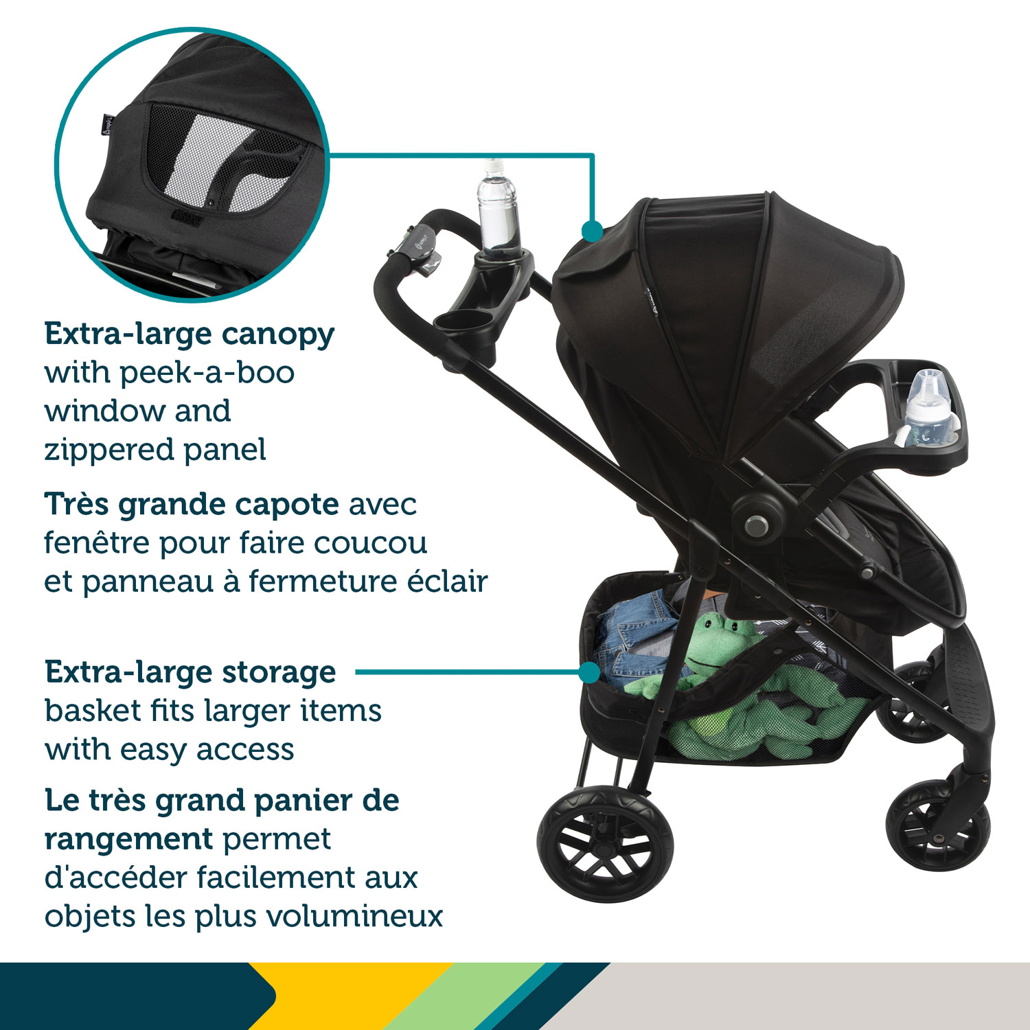 Safety 1st Grow and Go Flex 8-in-1 Travel System - Foundry
