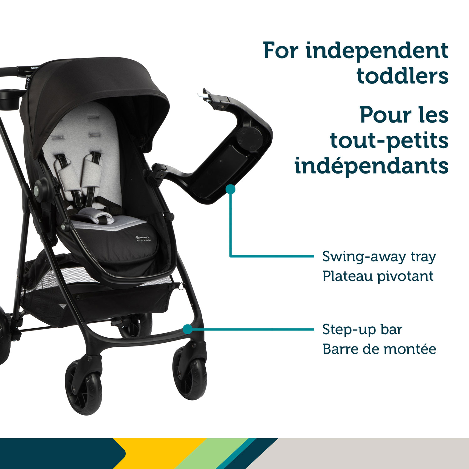 Safety 1st Grow and Go Flex 8-in-1 Travel System - Foundry