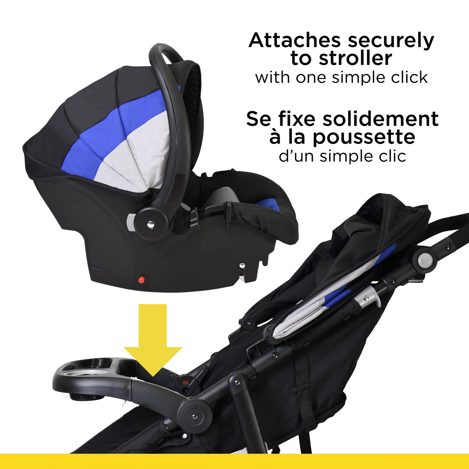 Safety 1st Jogger Travel System - Royal Night