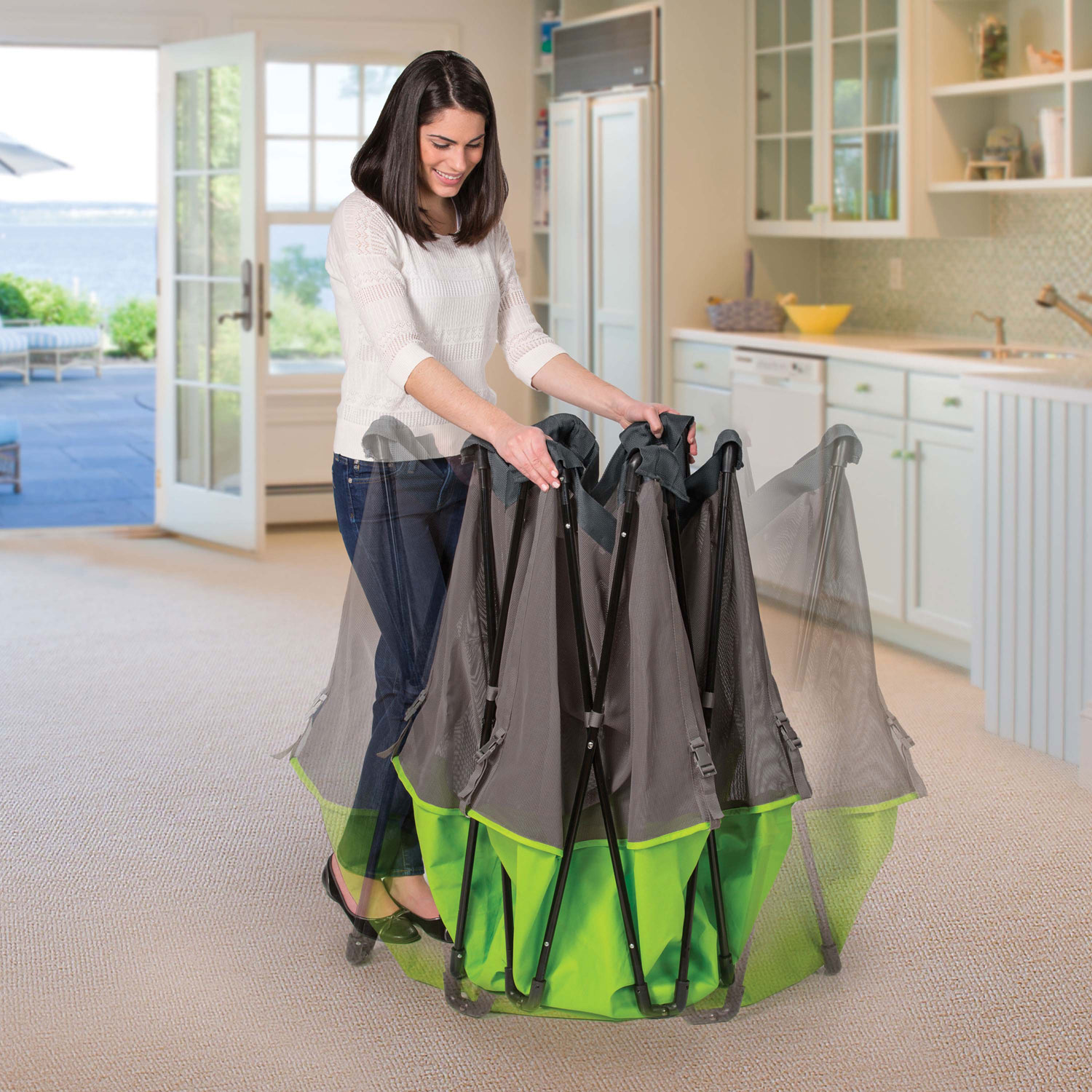 Ingenuity Summer Pop 'n Play Portable Play Yard - Multi-Colour