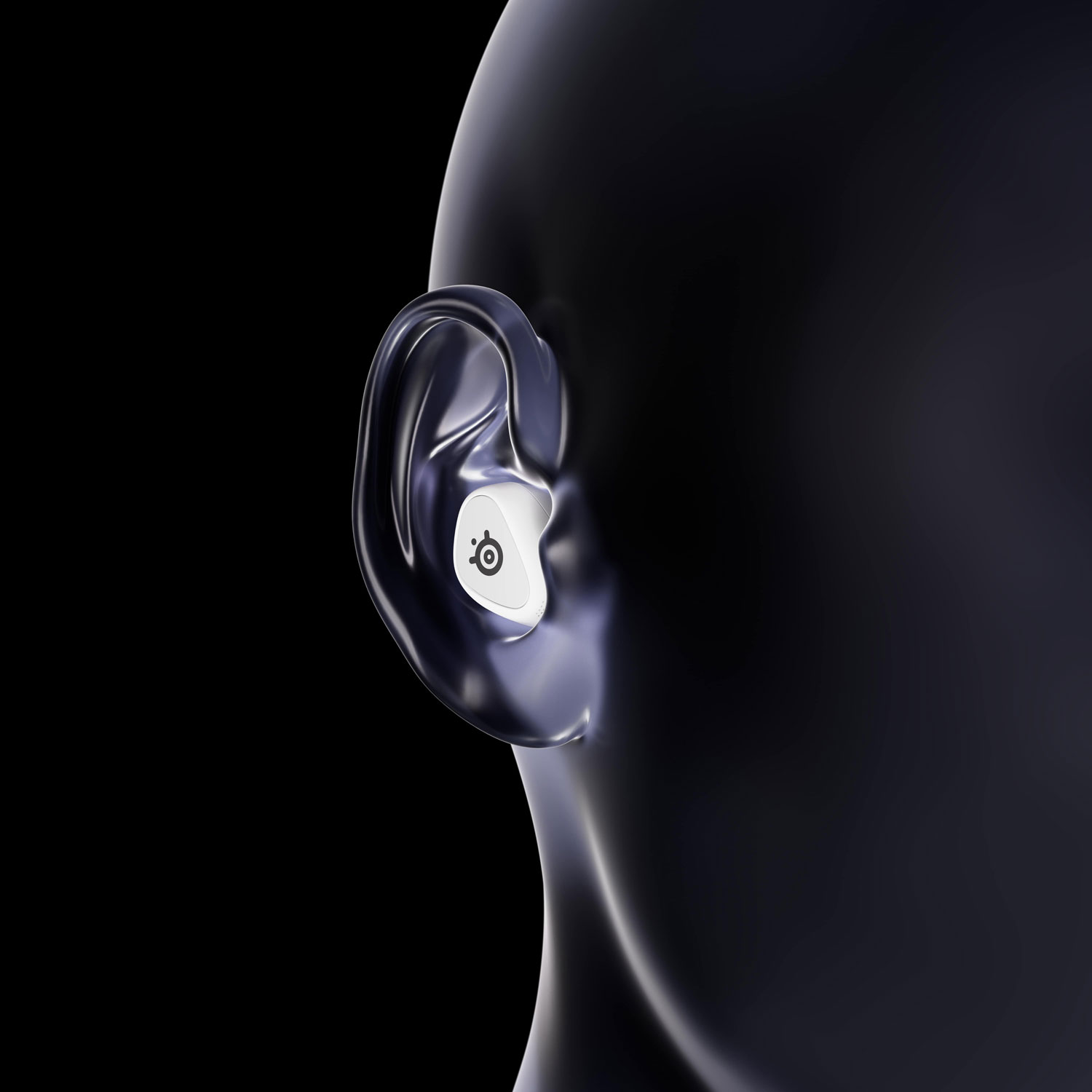 SteelSeries Arctis GameBuds In-Ear Gaming Headphones for PlayStation - White