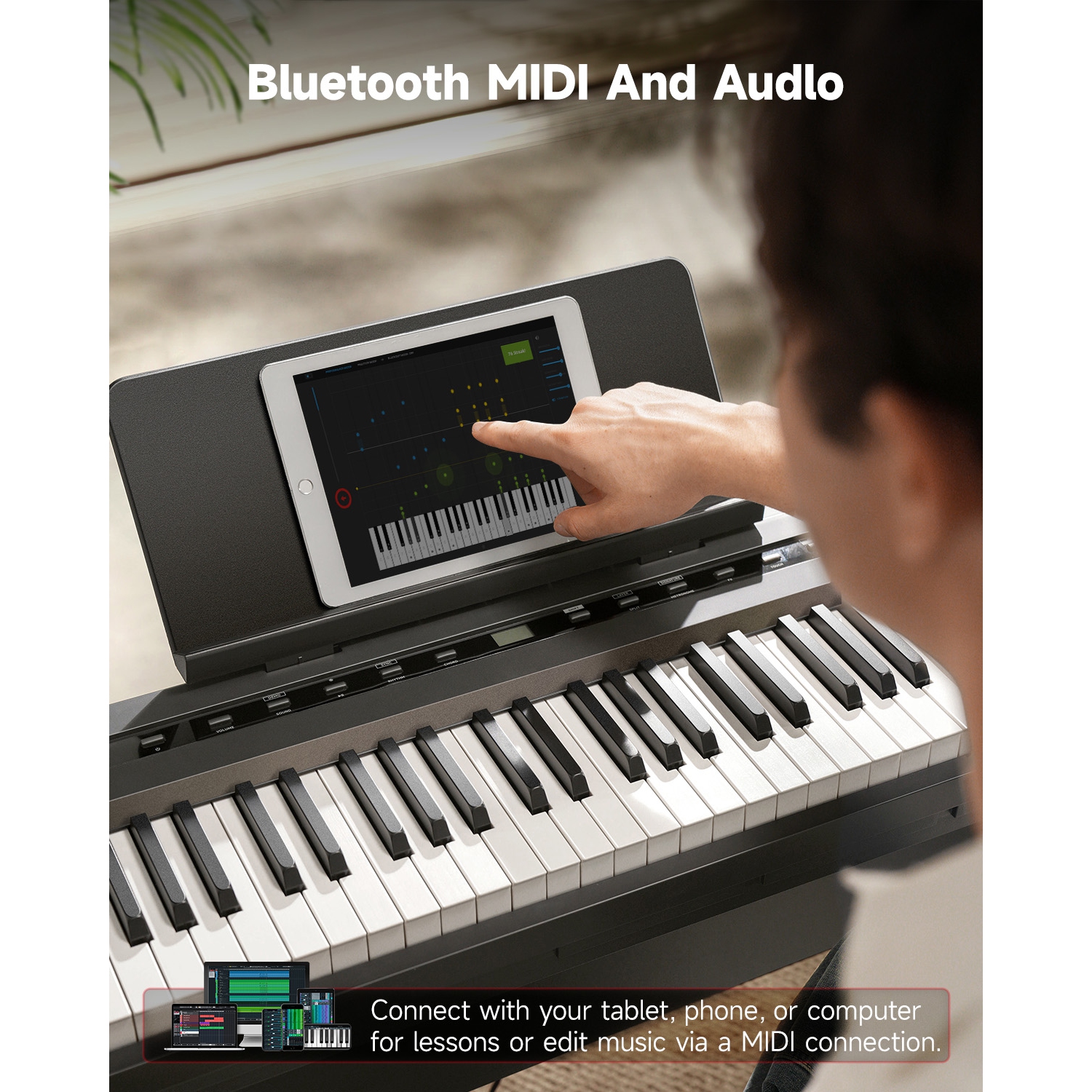 Donner DEP-16 Portable 88 Key Weighted Digital Piano