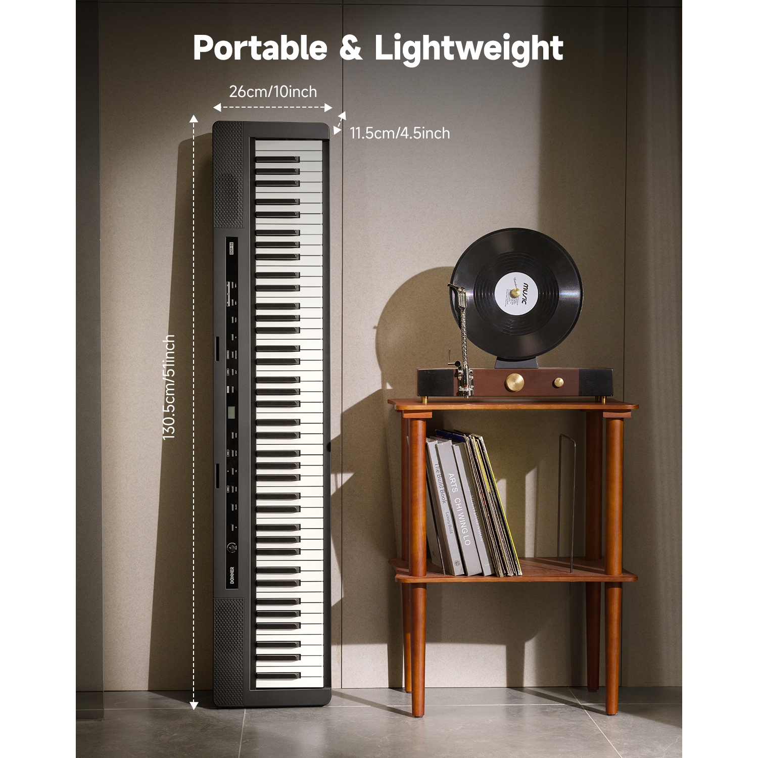 Donner DEP-16 Portable 88 Key Weighted Digital Piano