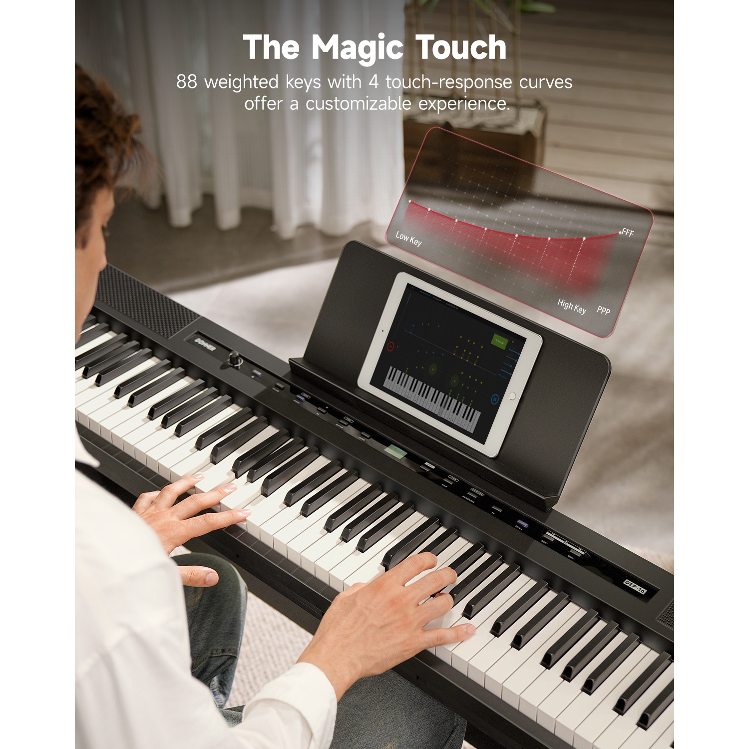 Donner DEP-16 Portable 88 Key Weighted Digital Piano