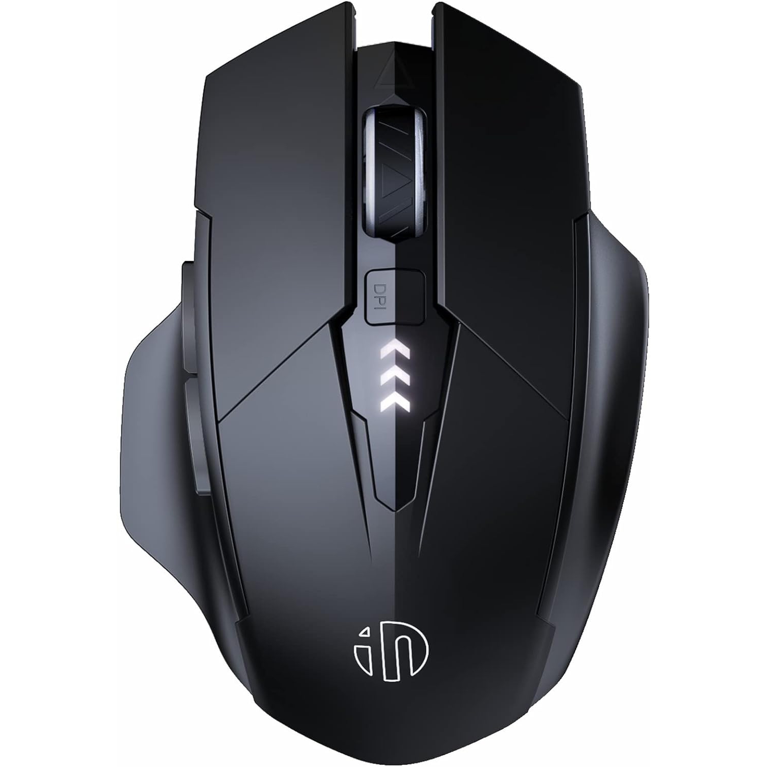 Wireless Mouse,Rechargeable Mouse Wireless 2.4G USB Computer Mouse 3 Levels DPI,Silent Wireless Mice for Laptop PC Computer, 2.4g-black