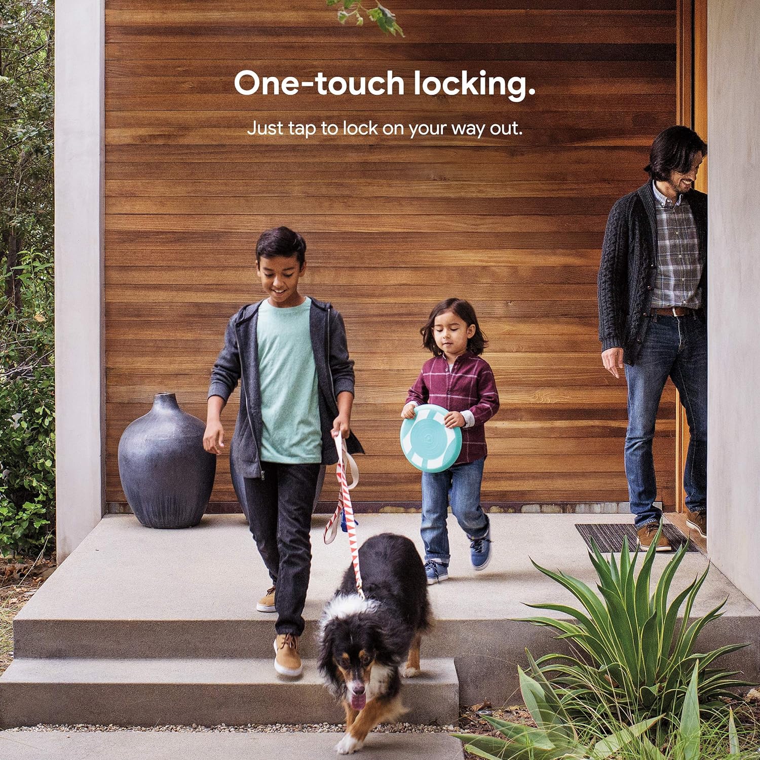 Google Nest x Yale Lock - Tamper-Proof Smart Lock for Keyless Entry - Keypad Deadbolt Lock for Front Door - Works with Nest Secure Alarm System -