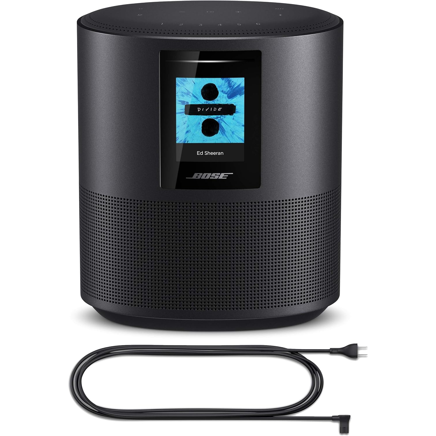 Haut-parleur Home Speaker 500 de Bose&nbsp;: Haut-parleur Bluetooth intelligent avec commande vocale Alexa intégrée, noir
