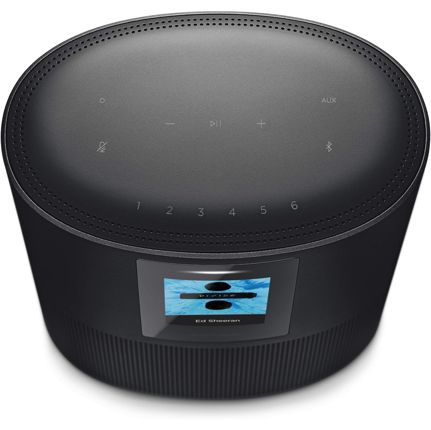 Haut-parleur Home Speaker 500 de Bose&nbsp;: Haut-parleur Bluetooth intelligent avec commande vocale Alexa intégrée, noir