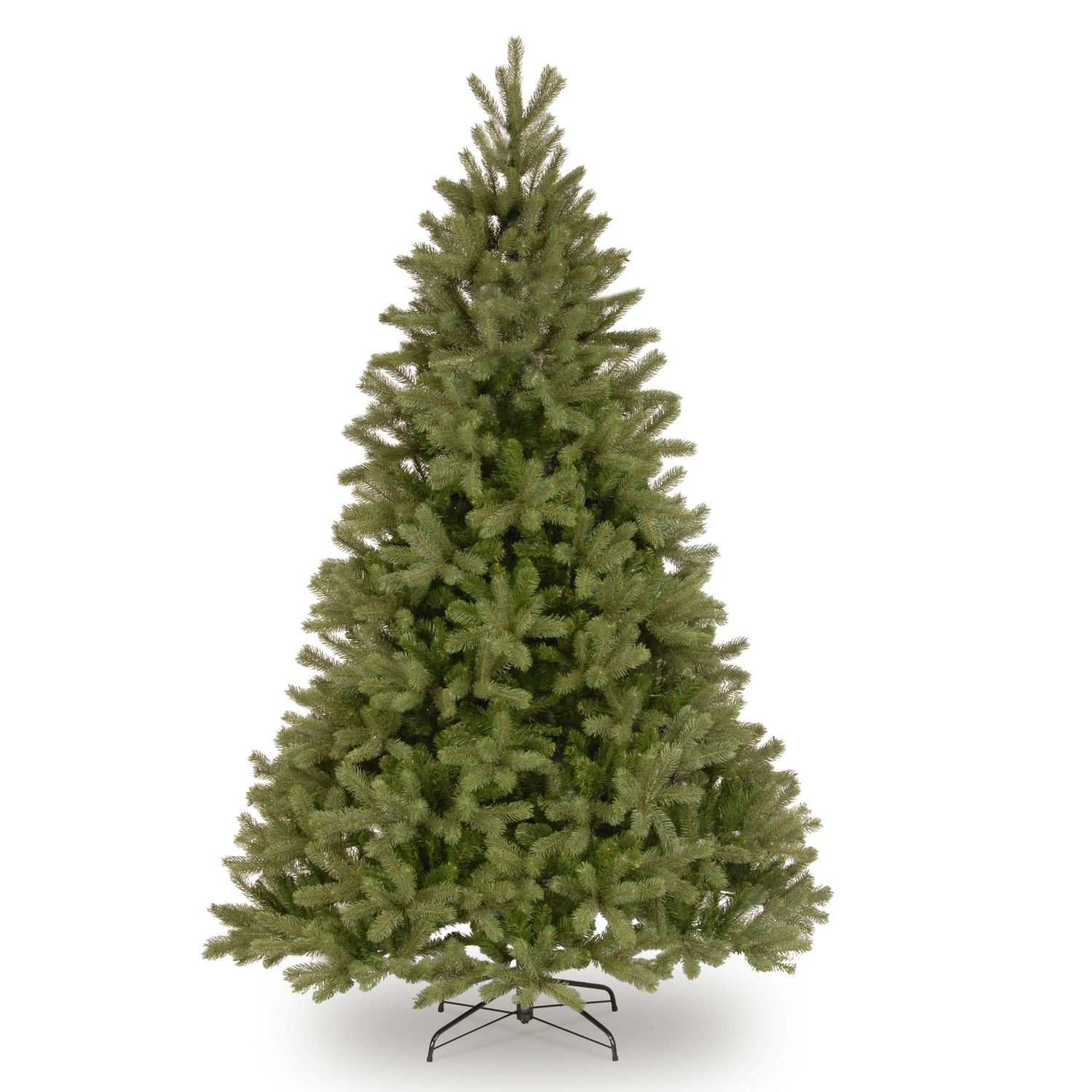 National Tree 7.5 Foot "Feel Real" Downswept Douglas Fir Tree, Hinged