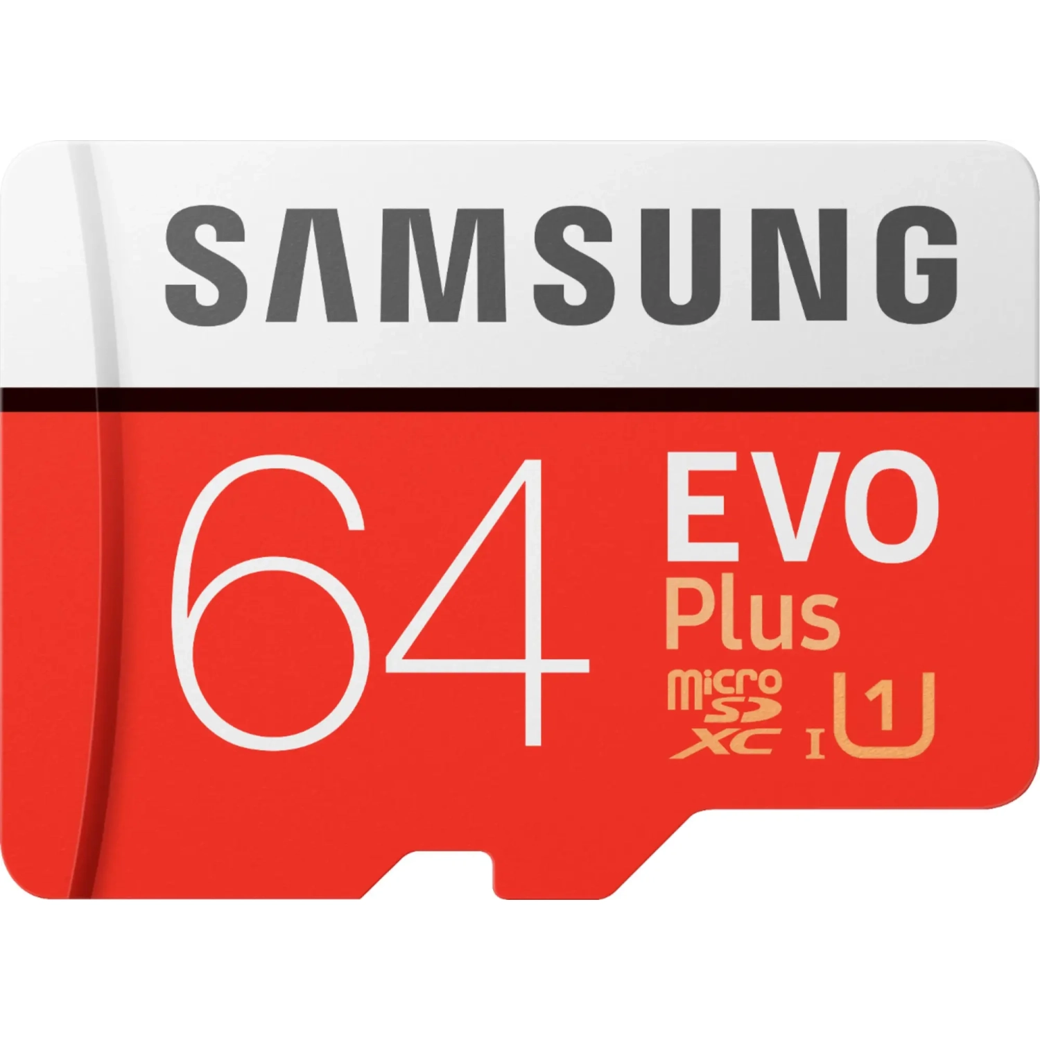 Samsung - EVO Plus 64GB microSDXC UHS-I Memory Card