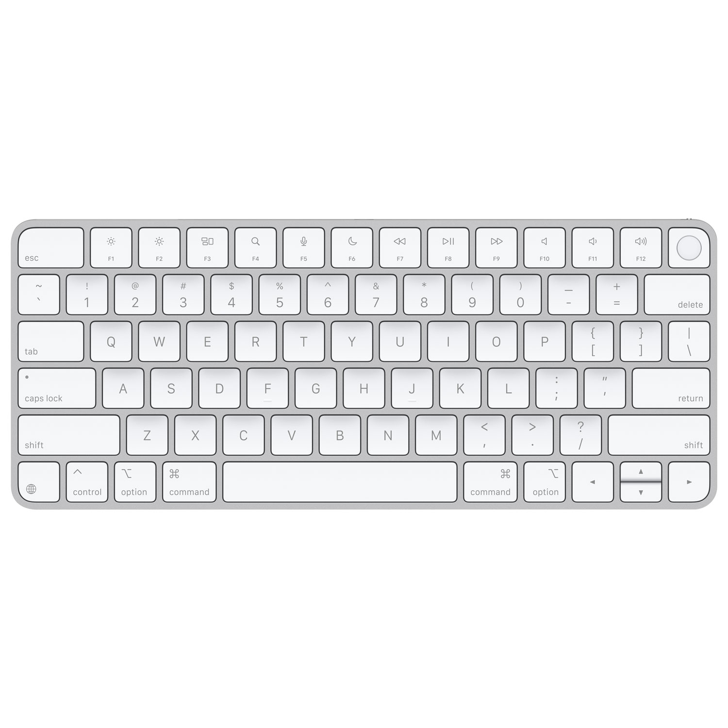 Clavier Magic Keyboard avec Touch ID d'Apple - Argenté - Anglais