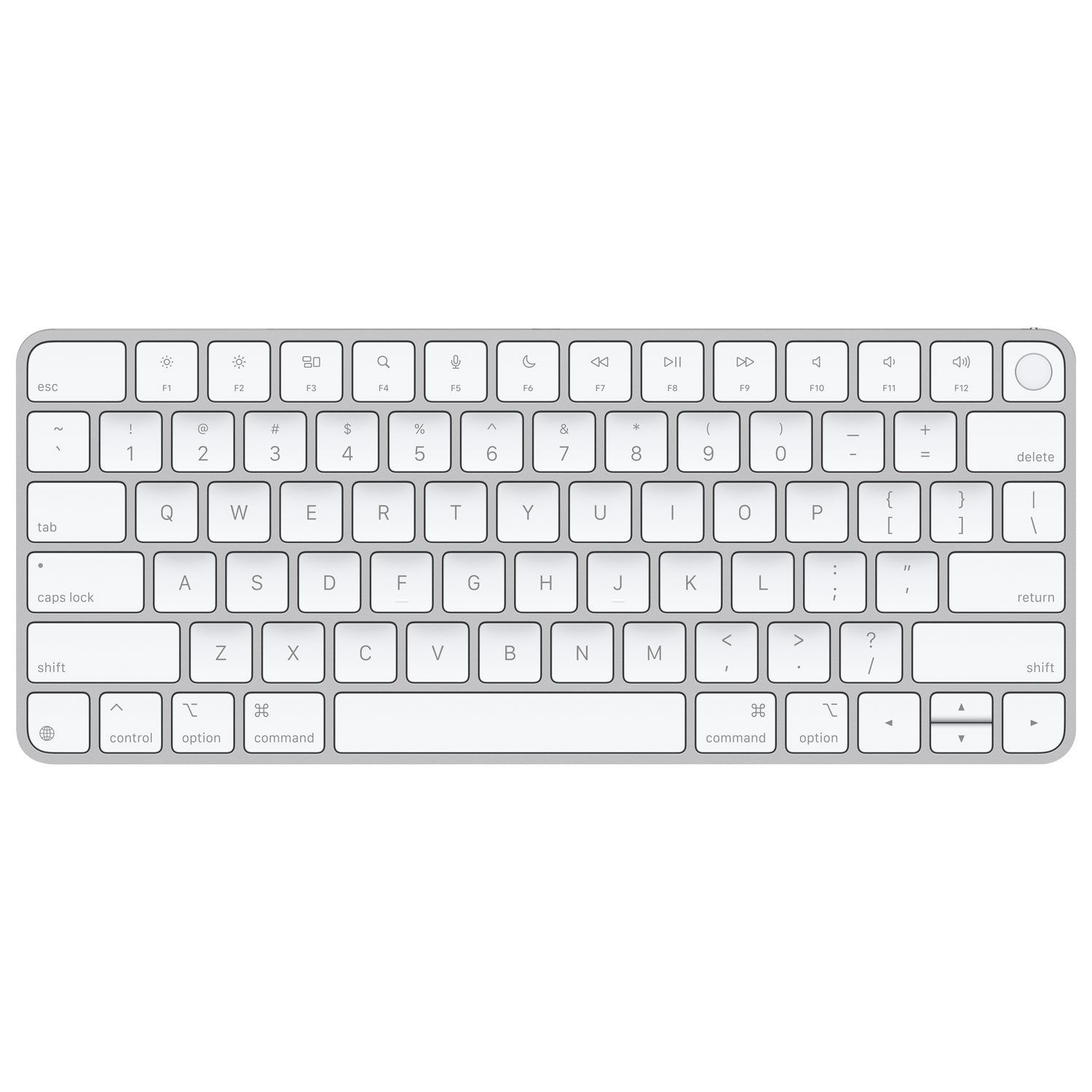 Apple Magic Keyboard with Touch ID - Silver - French
