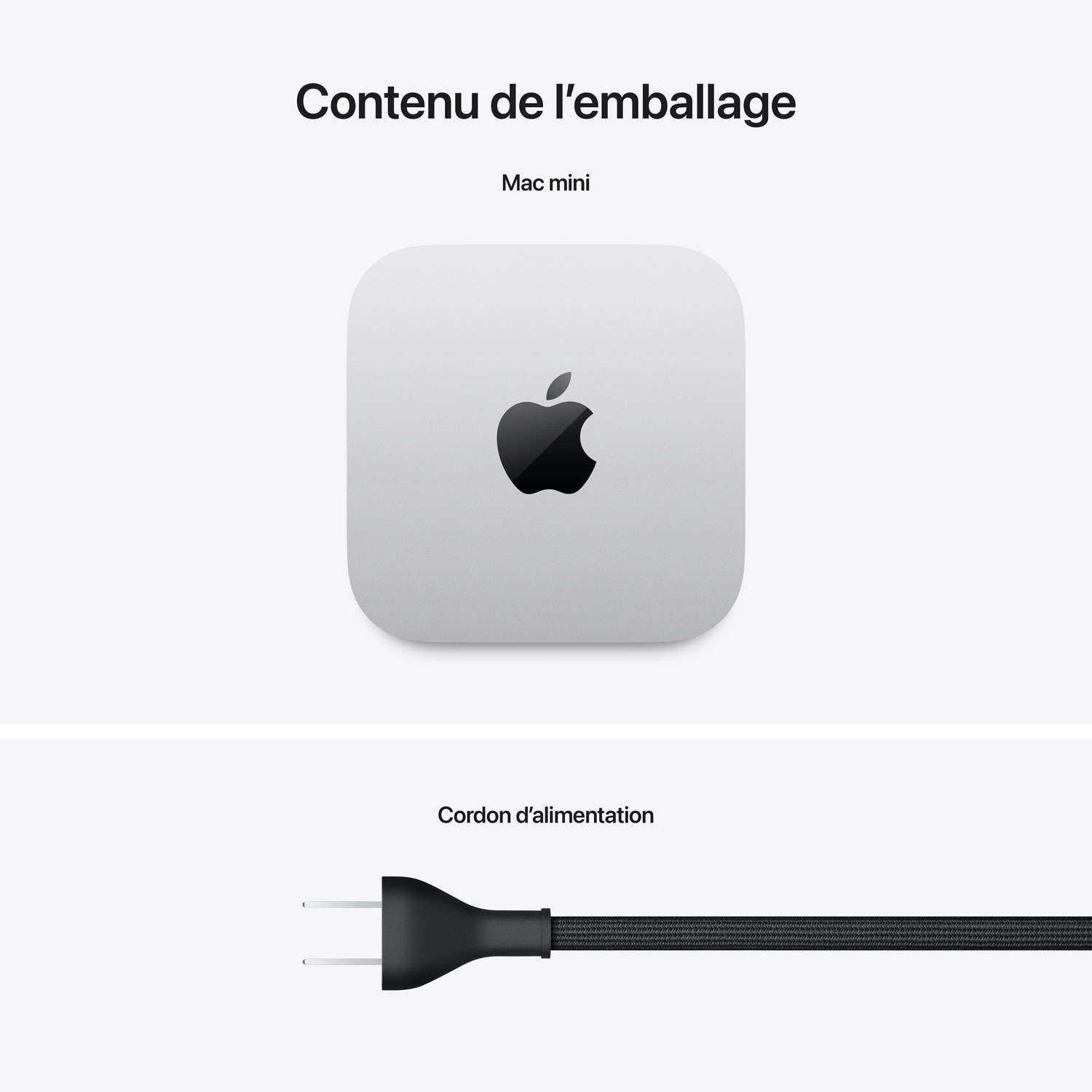 Ordinateur Mac mini de 512 Go d'Apple avec puce M4 Pro d'Apple à processeur central 12 coeurs/processeur graphique 16 coeurs/RAM 24 Go
