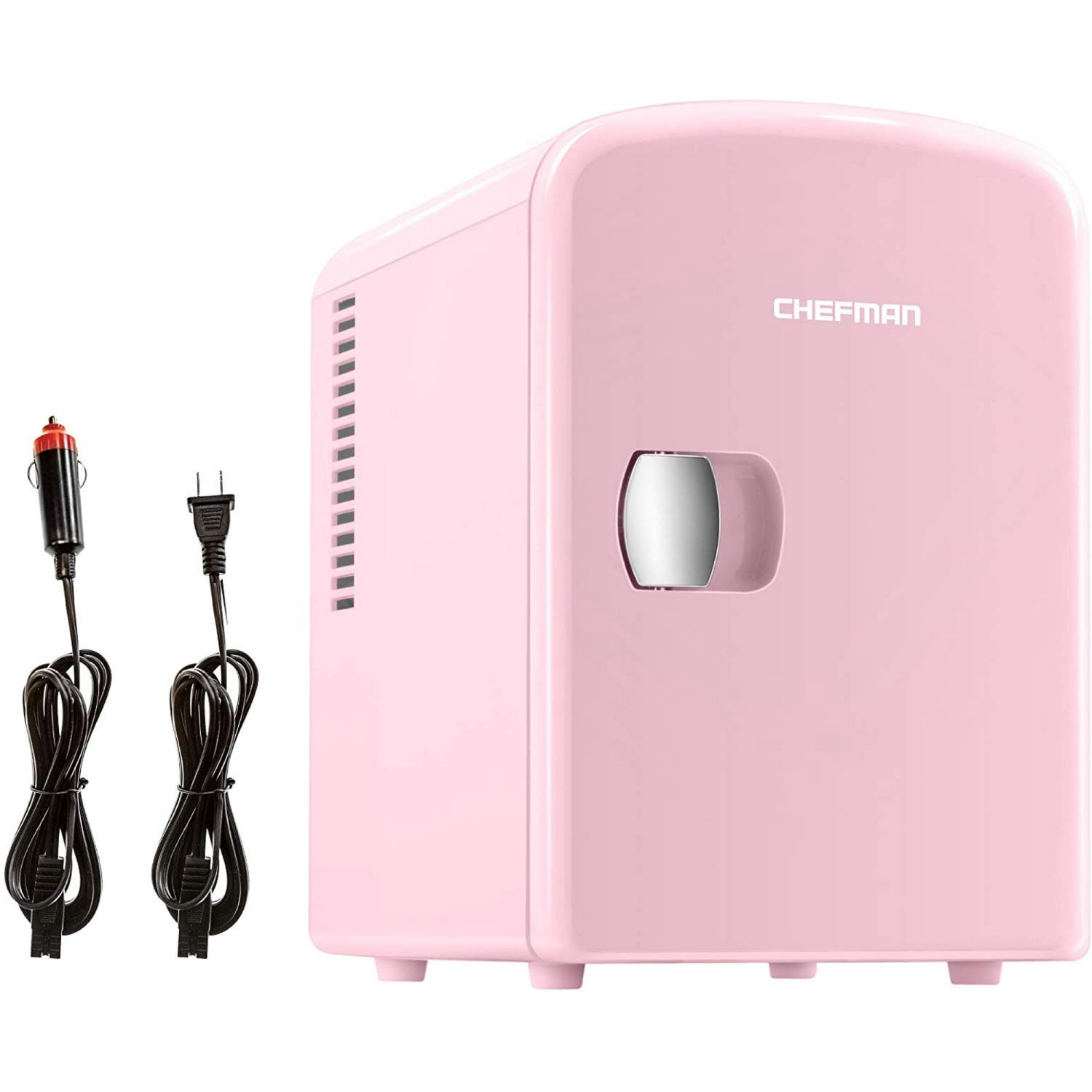 Chefman Portable 4L Mini Fridge w/ Heating and Cooling - Pink