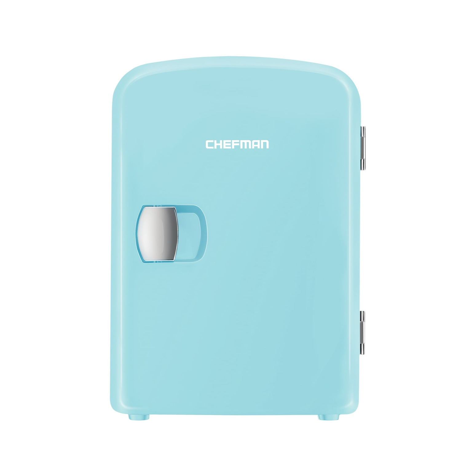 Mini réfrigérateur portatif 4&nbsp;L de Chefman avec chauffage et climatisation – Bleu