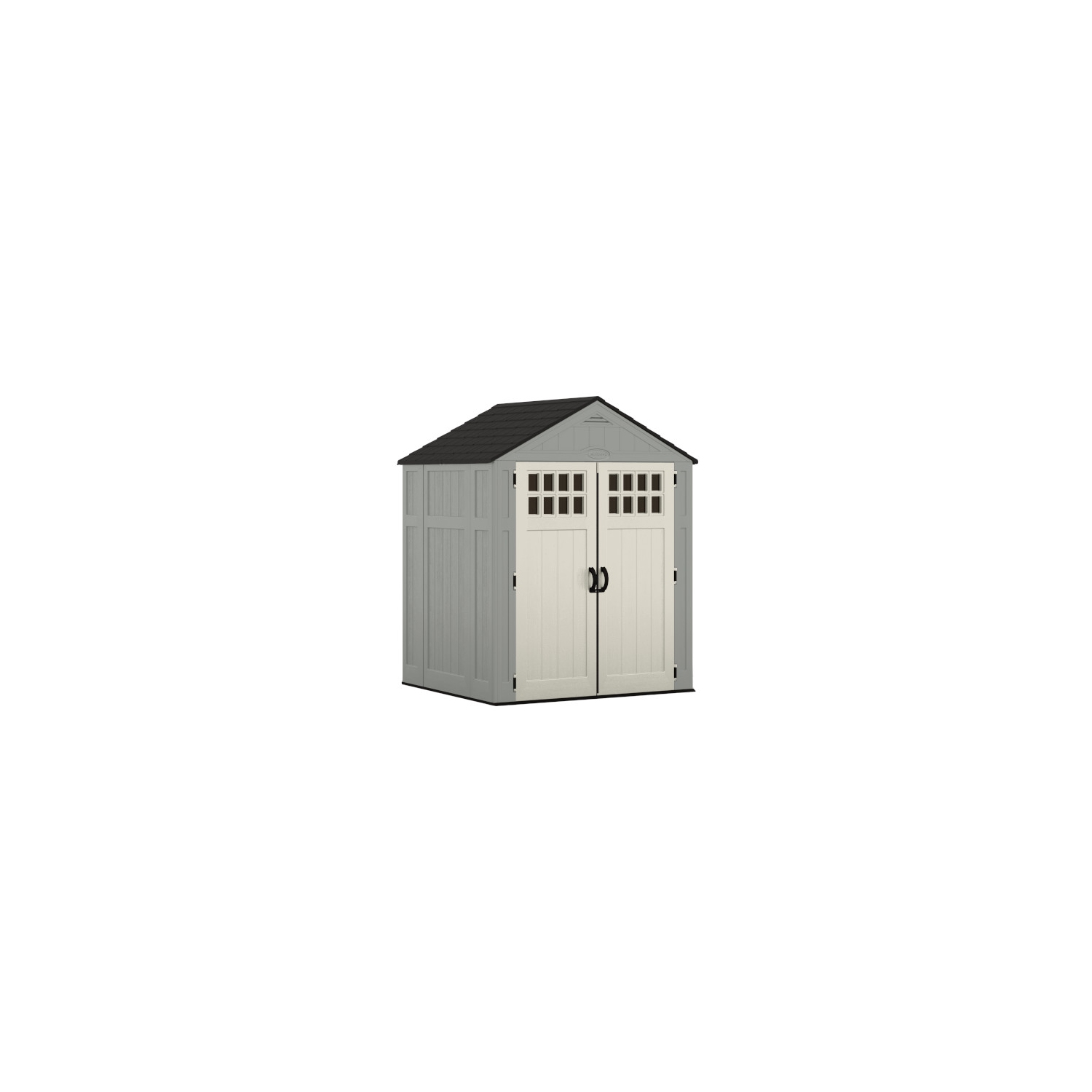 Suncast - Everett 6' x 5' Storage Shed - Dove Gray