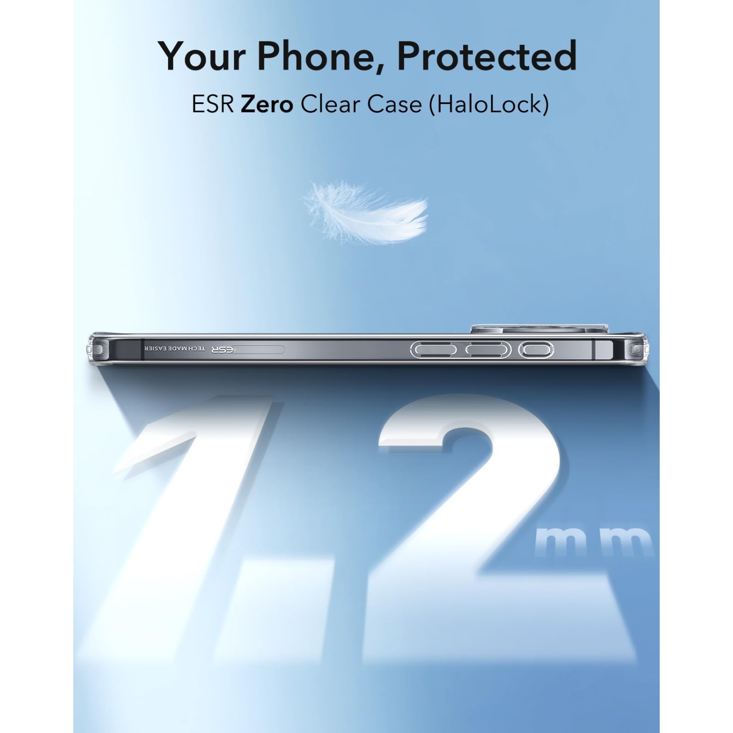 Étui pour iPhone 16 Plus, compatible avec MagSafe, protection de caméra, étui mince antichoc, résistant au jaunissement et aux rayures, étui